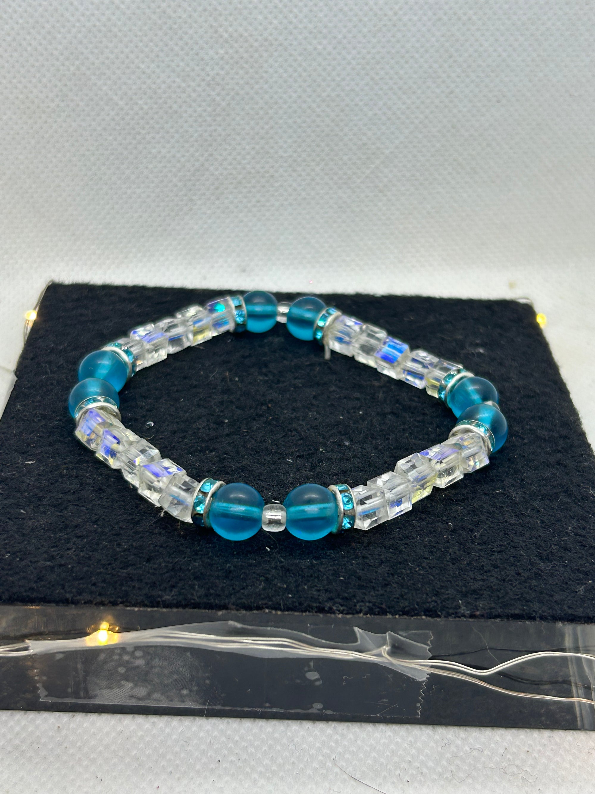 Bead Sea Glass Beaded Bracelet