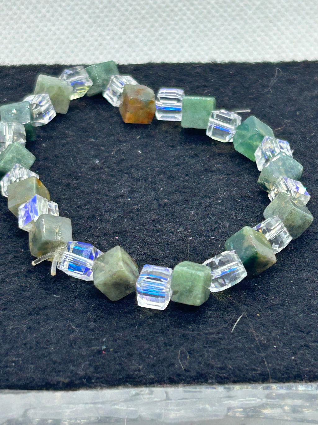 Natural Stone Beaded Bracelet