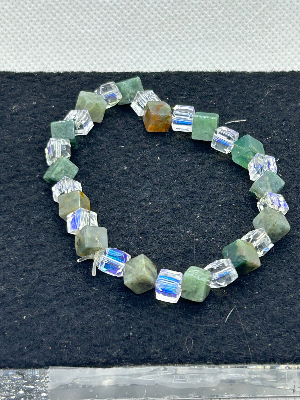 Natural Stone Beaded Bracelet
