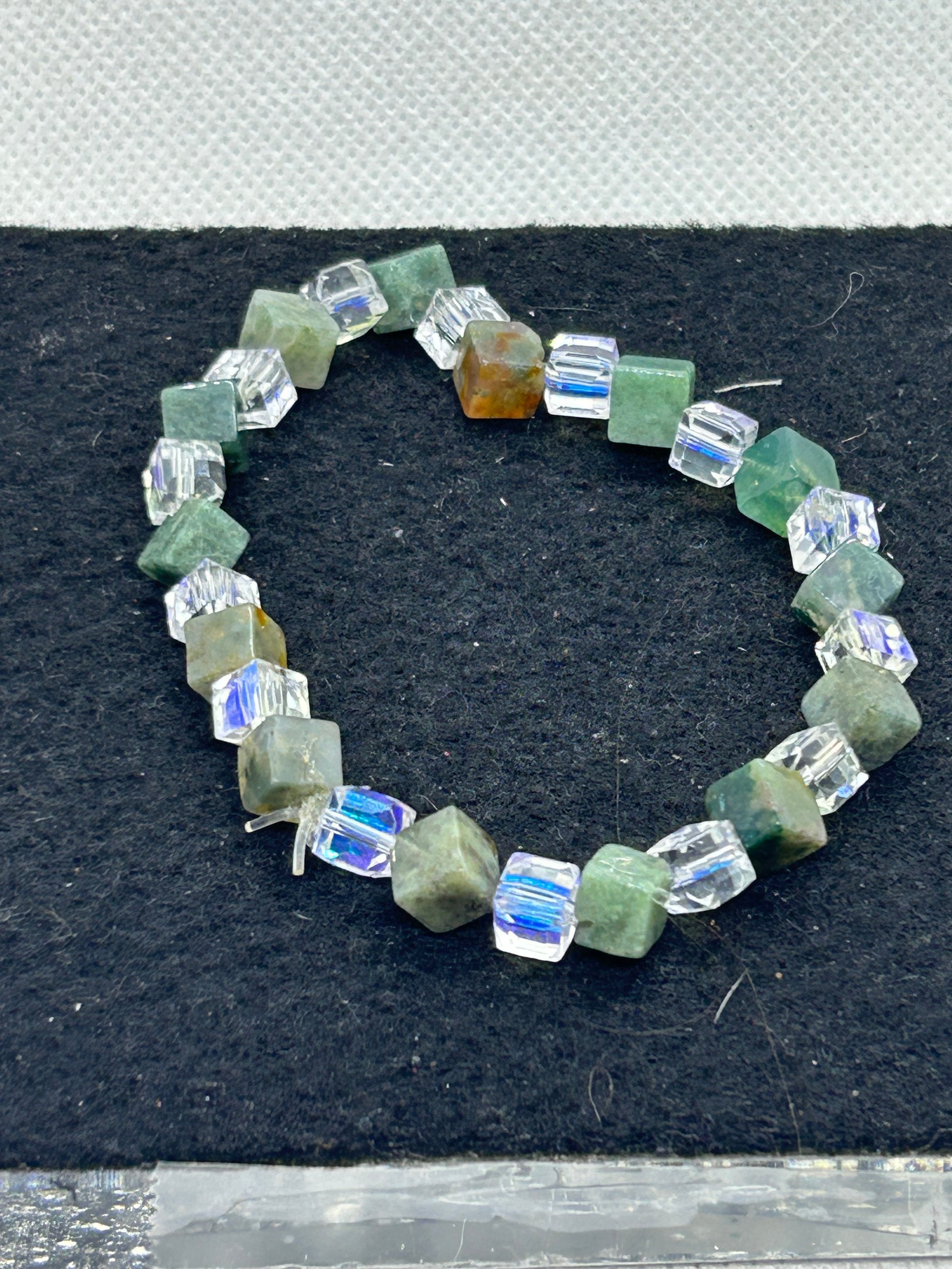 Natural Stone Beaded Bracelet