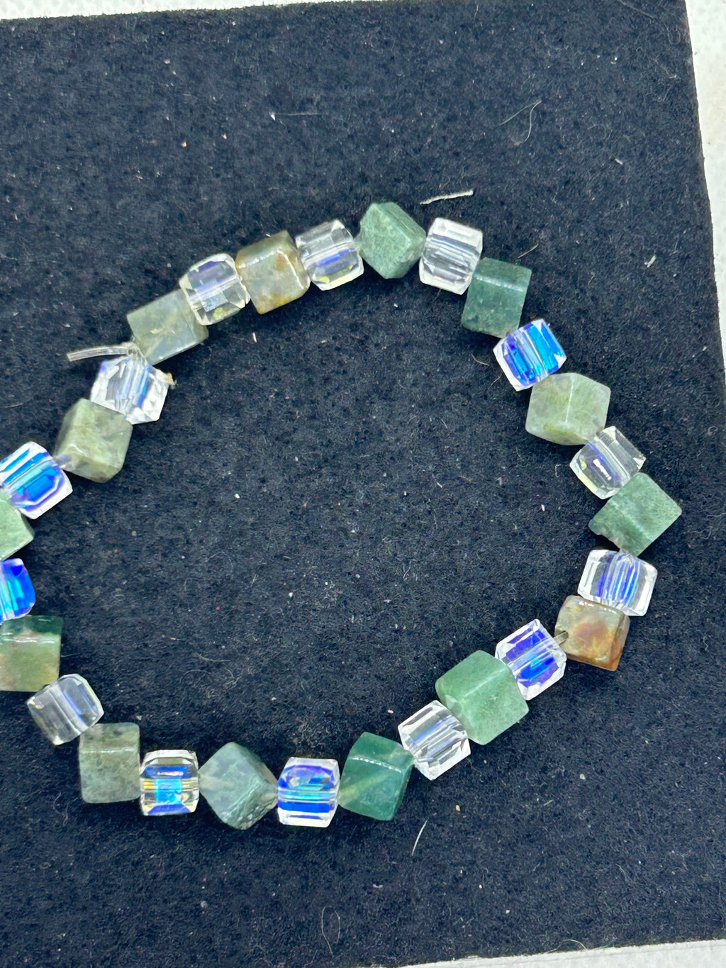 Natural Stone Beaded Bracelet