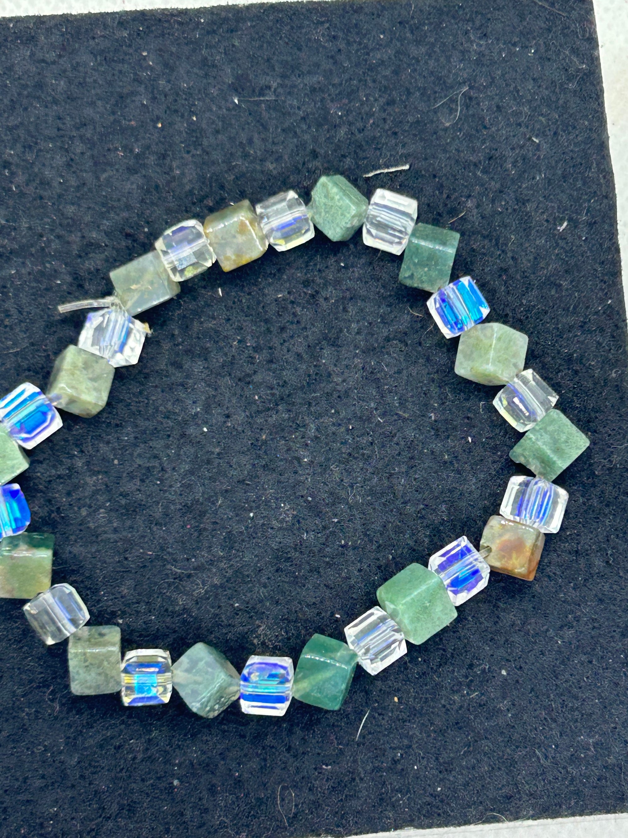 Natural Stone Beaded Bracelet