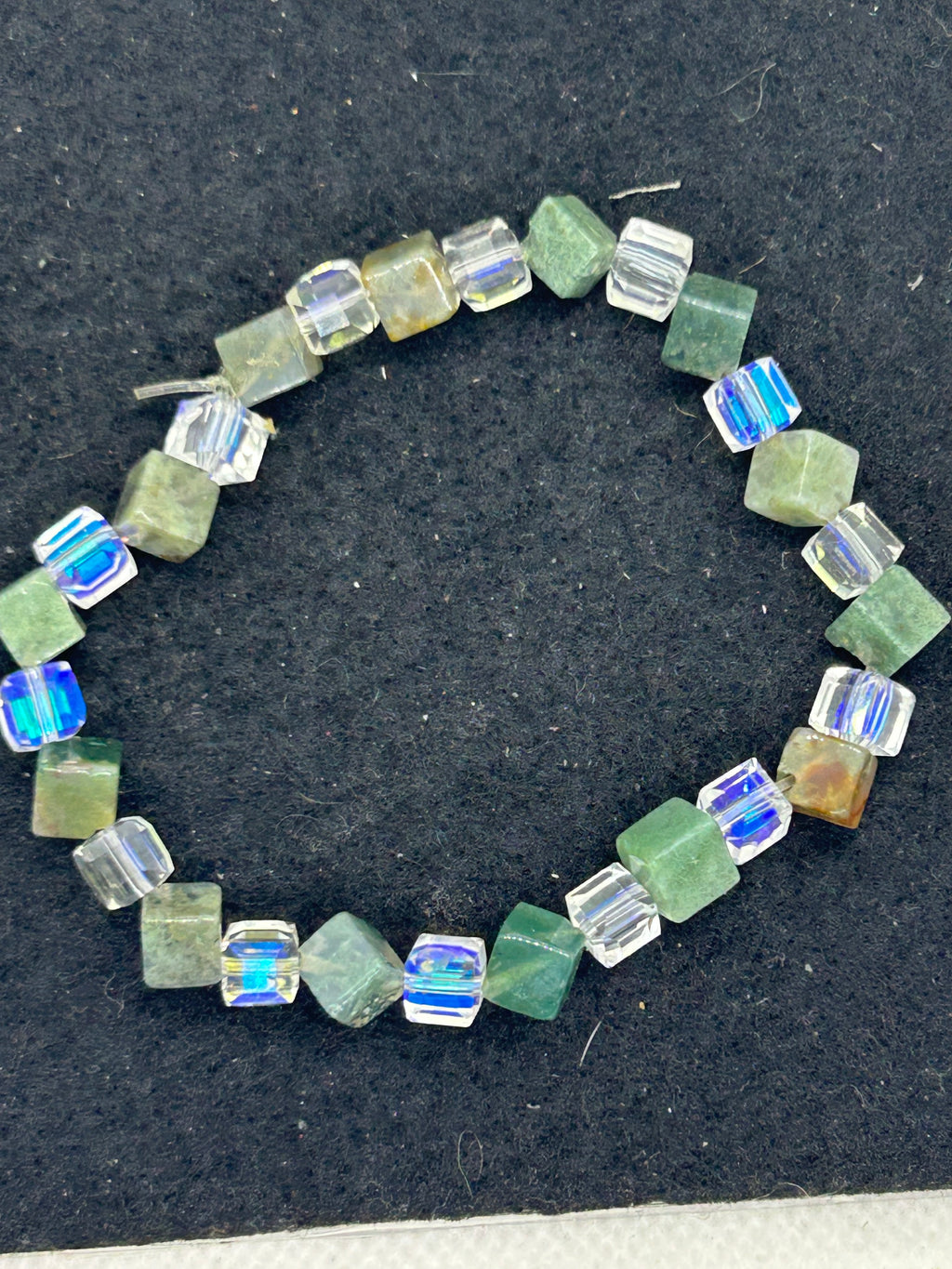 Natural Stone Beaded Bracelet