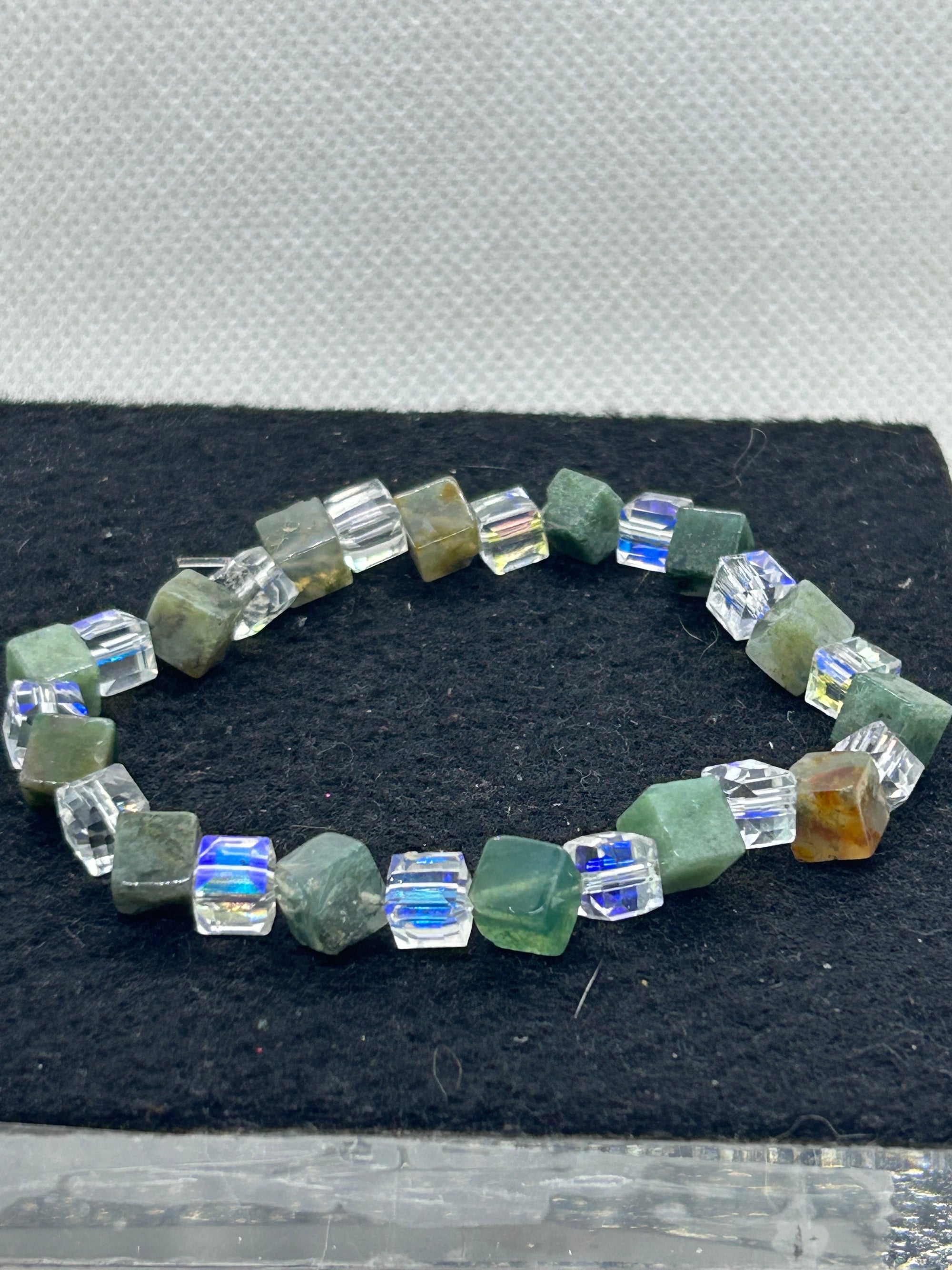 Natural Stone Beaded Bracelet