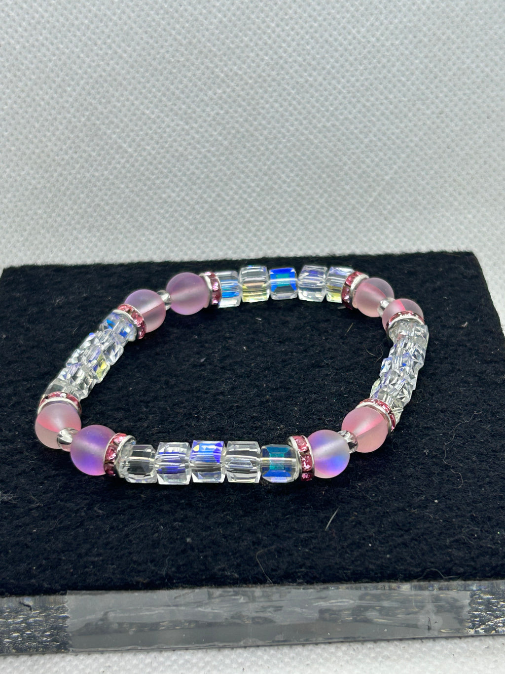 Pink Mermaid Beaded Bracelet
