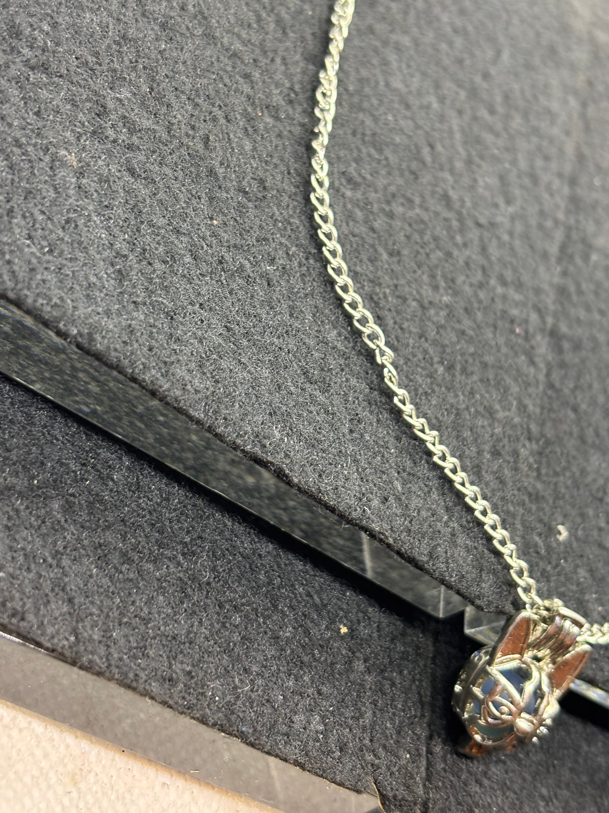Bull Dog Cage Necklace
