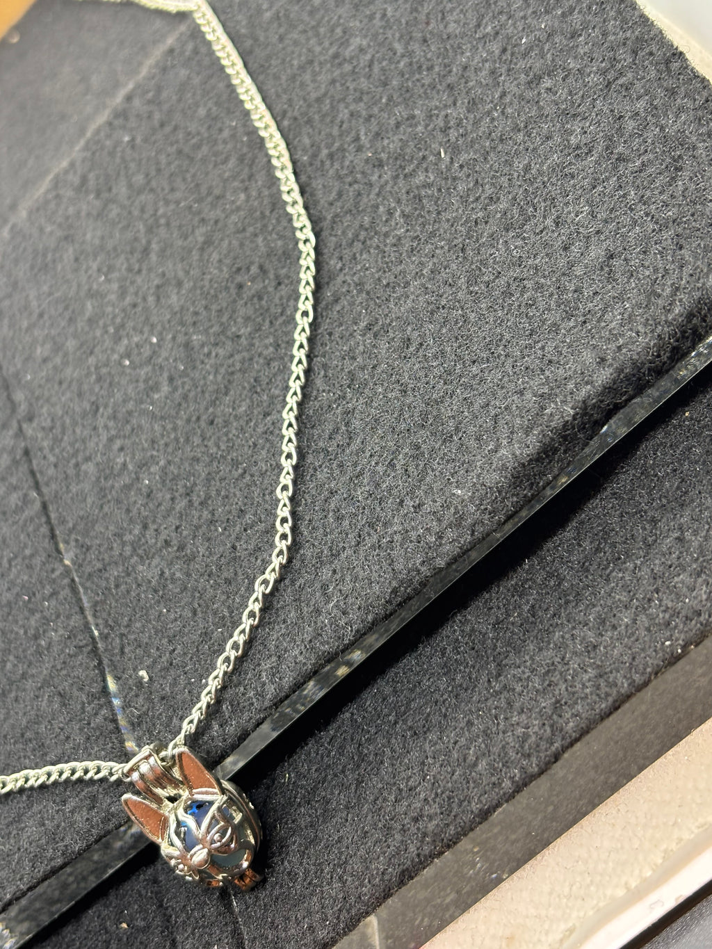 Bull Dog Cage Necklace