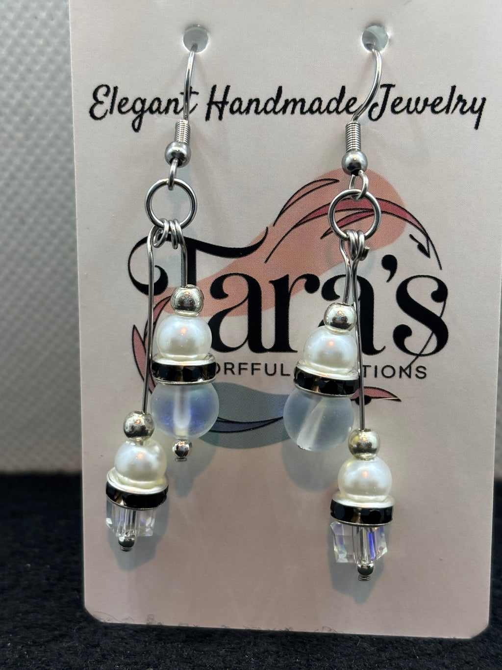 White Mermaid Earrings