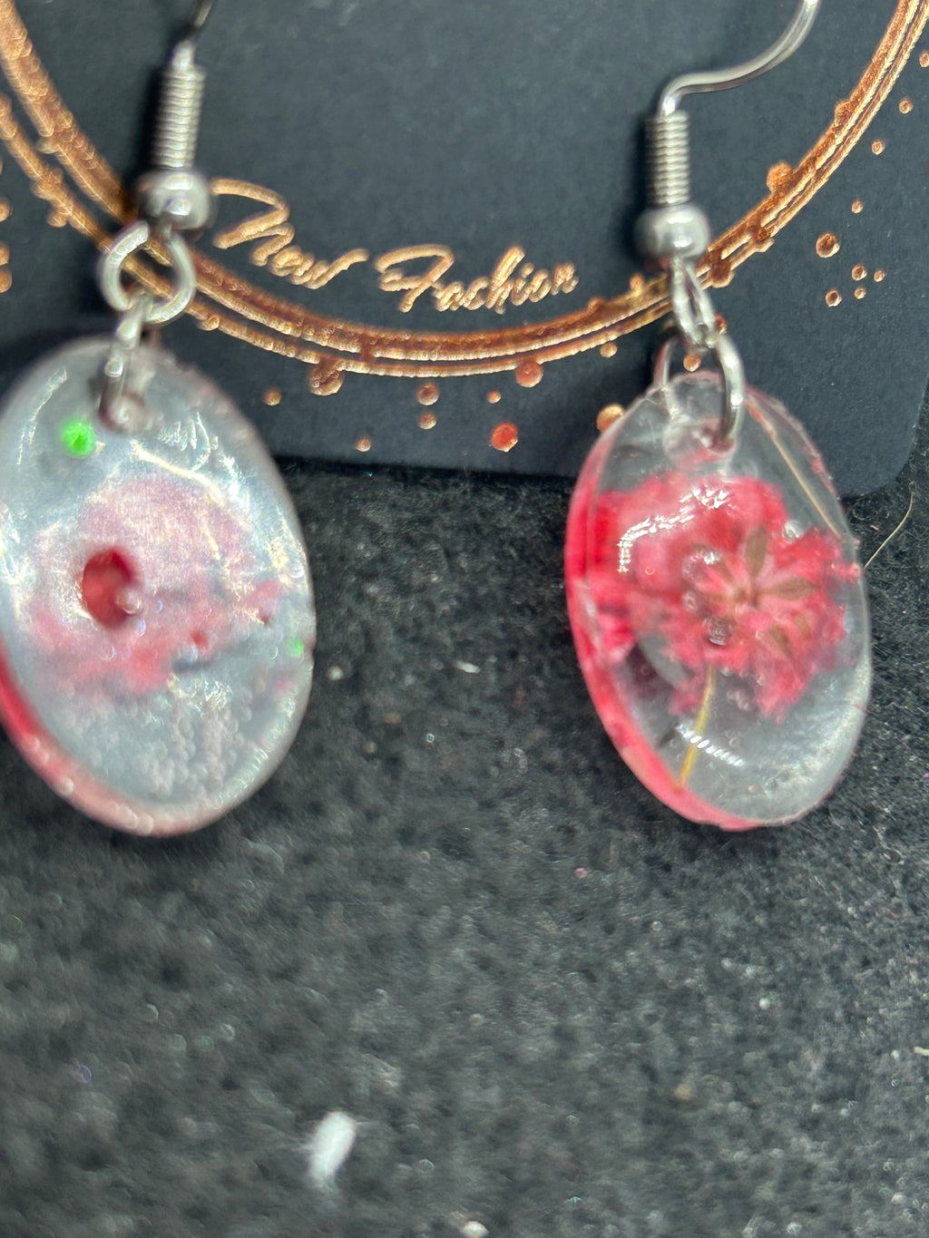 Small Dried Flower Earrings