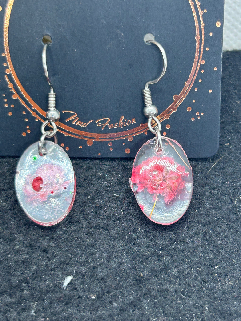 Small Dried Flower Earrings
