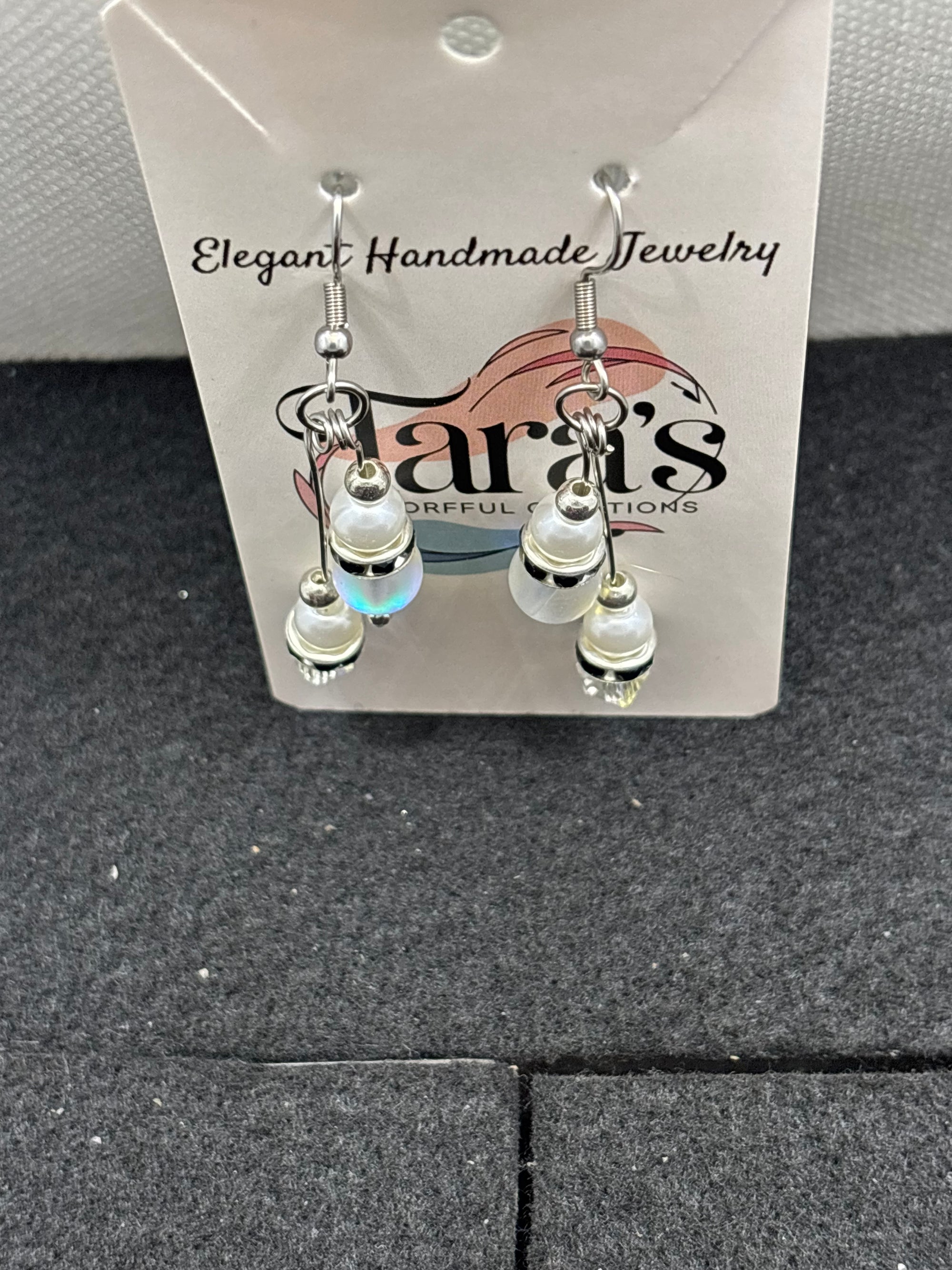 White Mermaid Earrings
