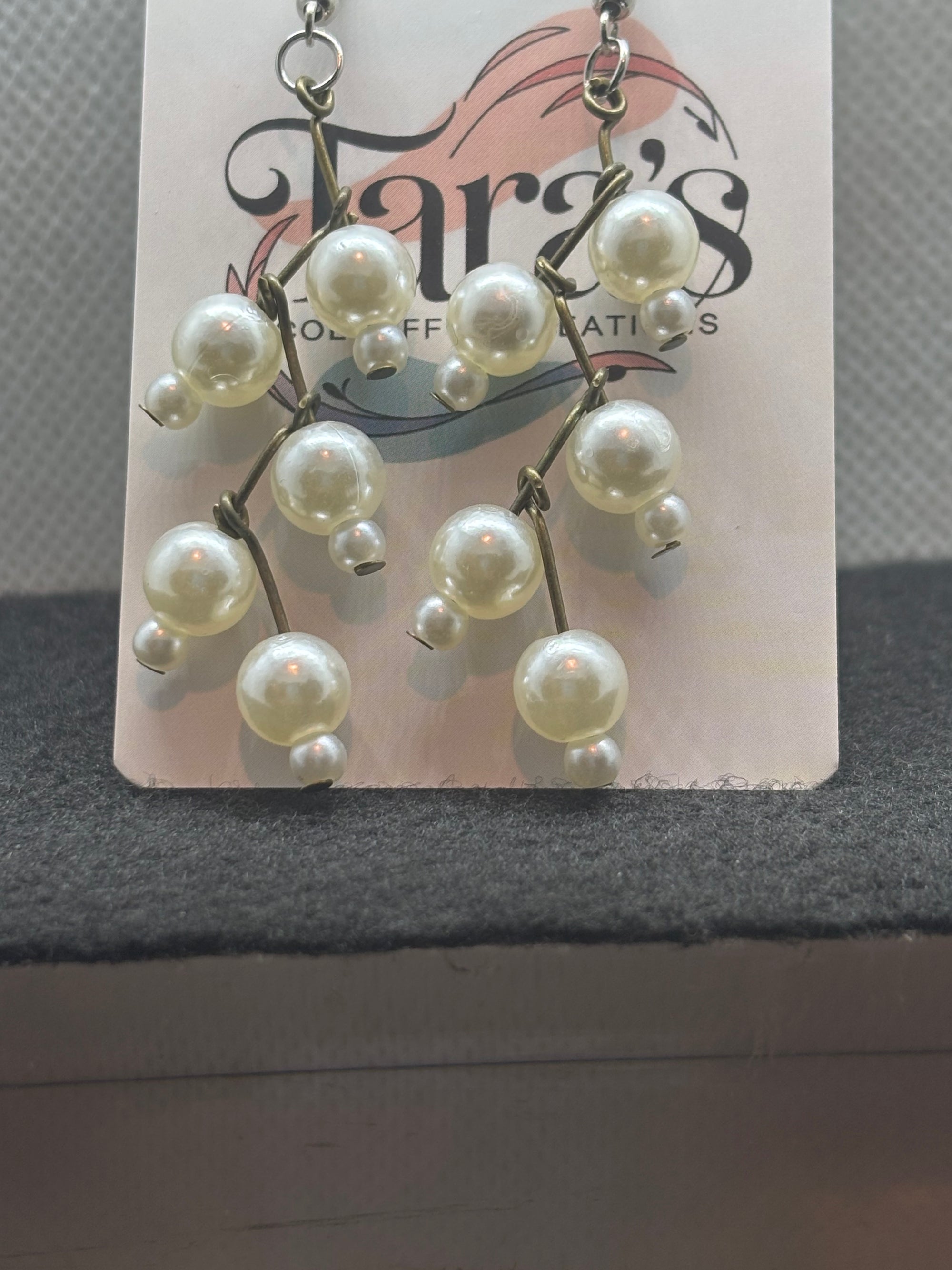 Pearl Staggard Earrings