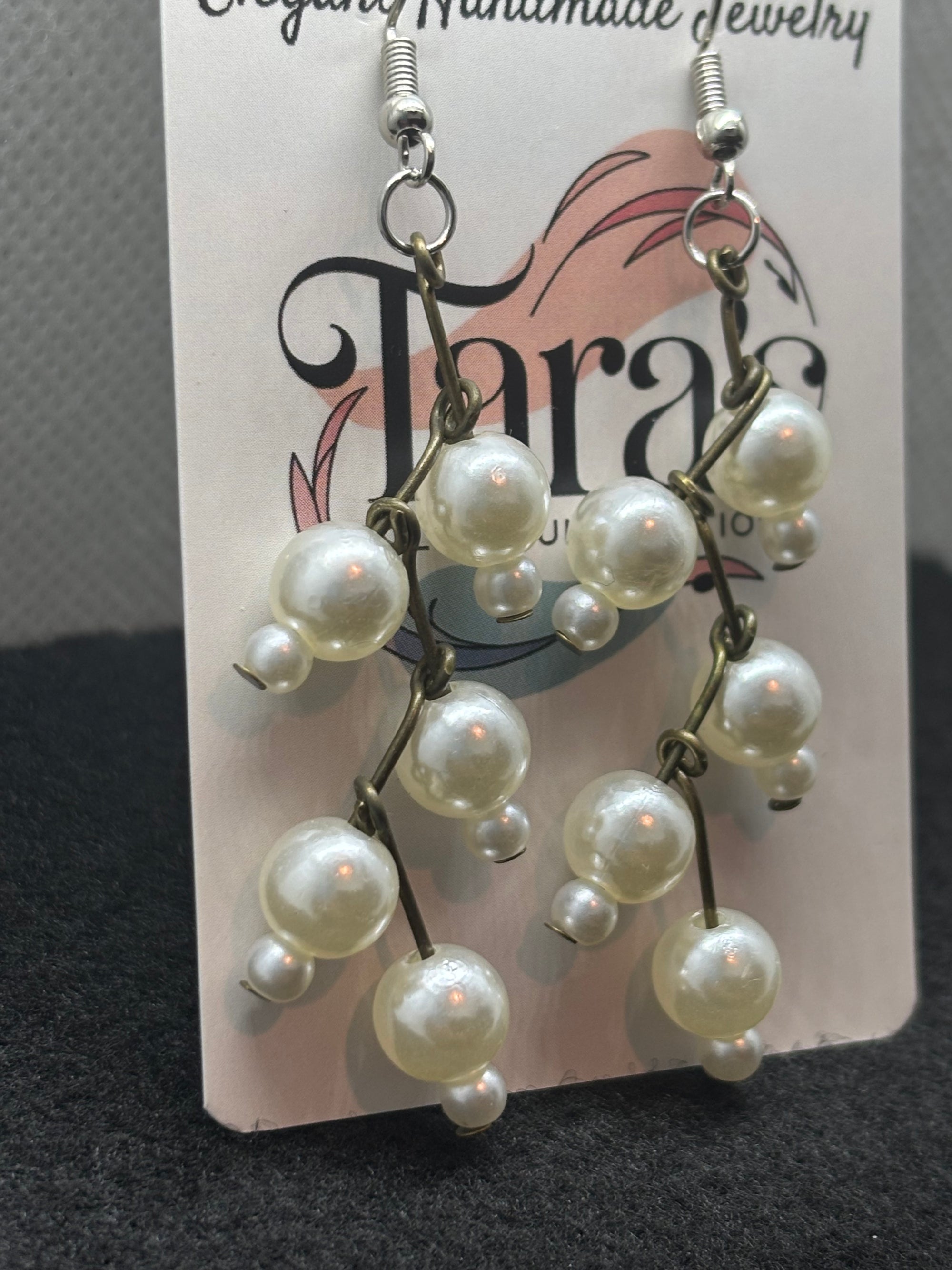 Pearl Staggard Earrings