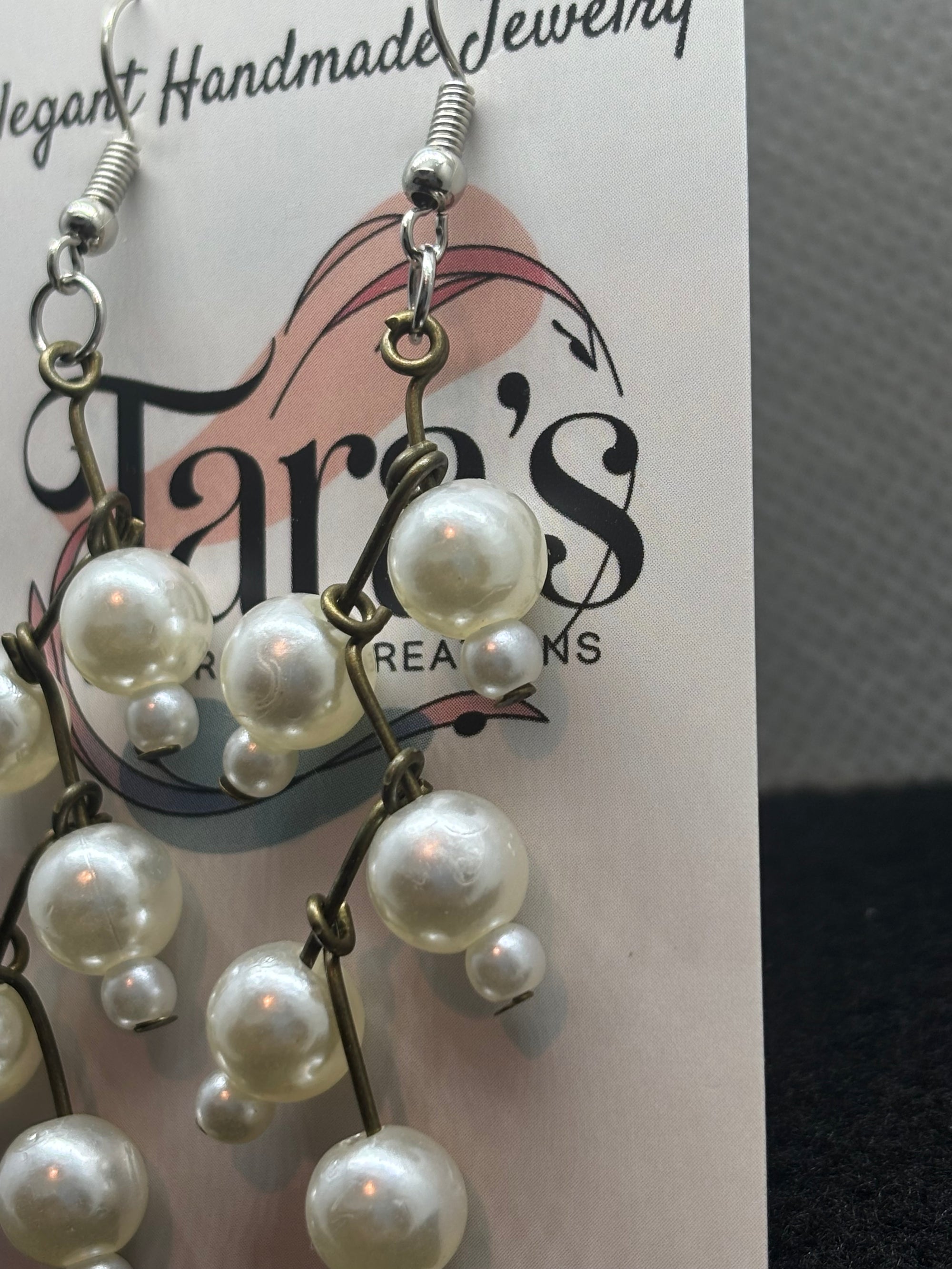 Pearl Staggard Earrings