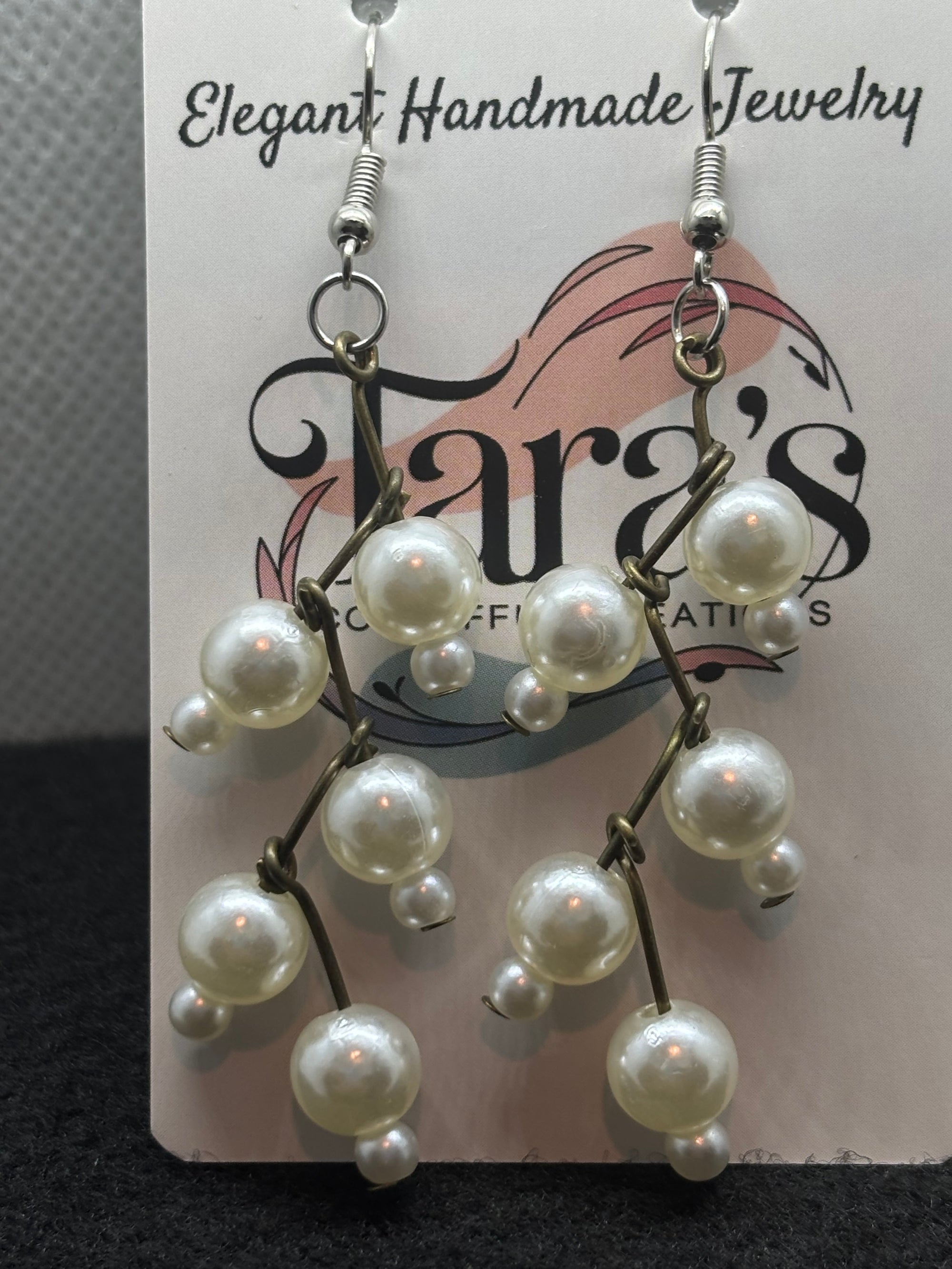 Pearl Staggard Earrings