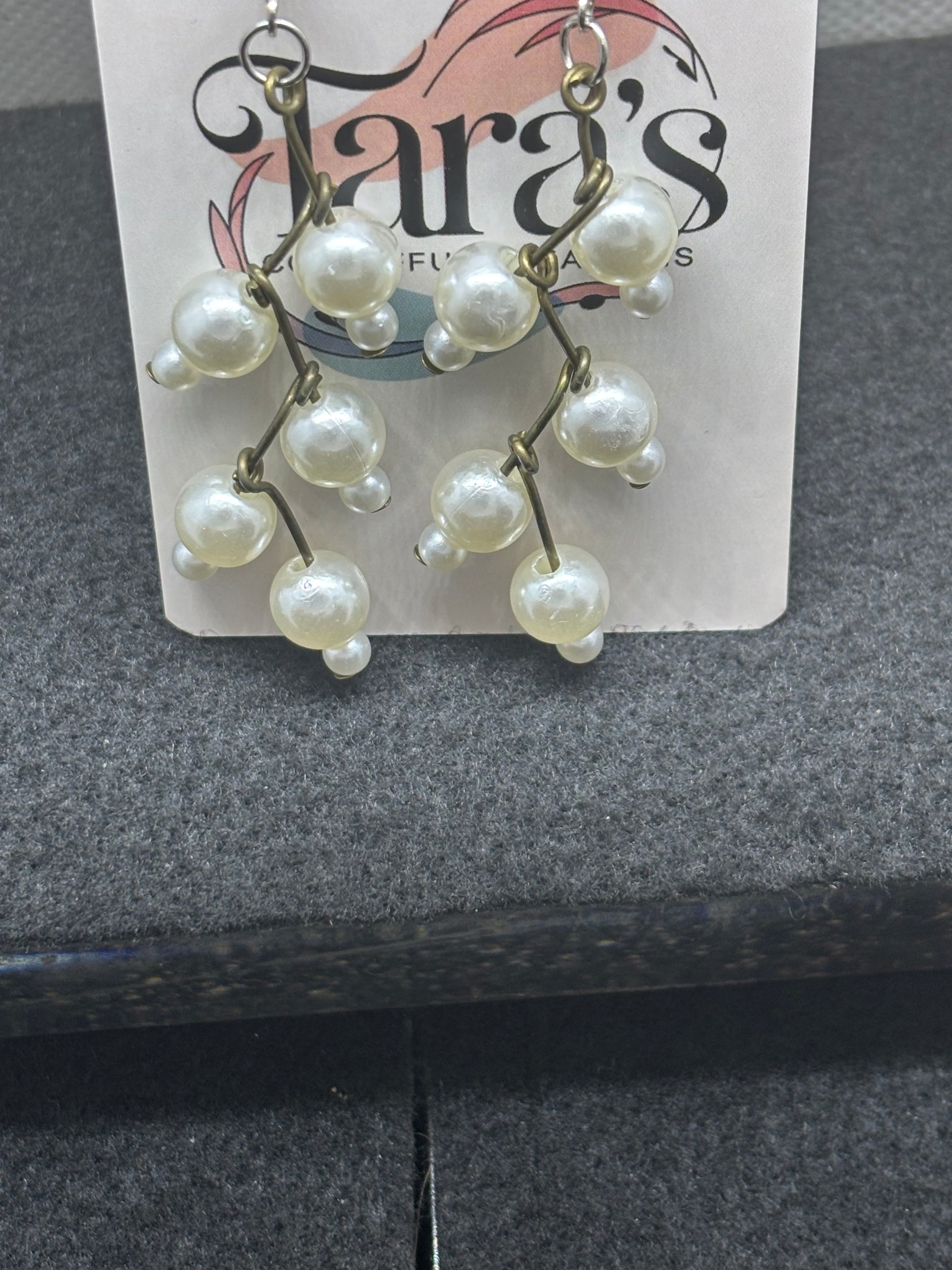 Pearl Staggard Earrings