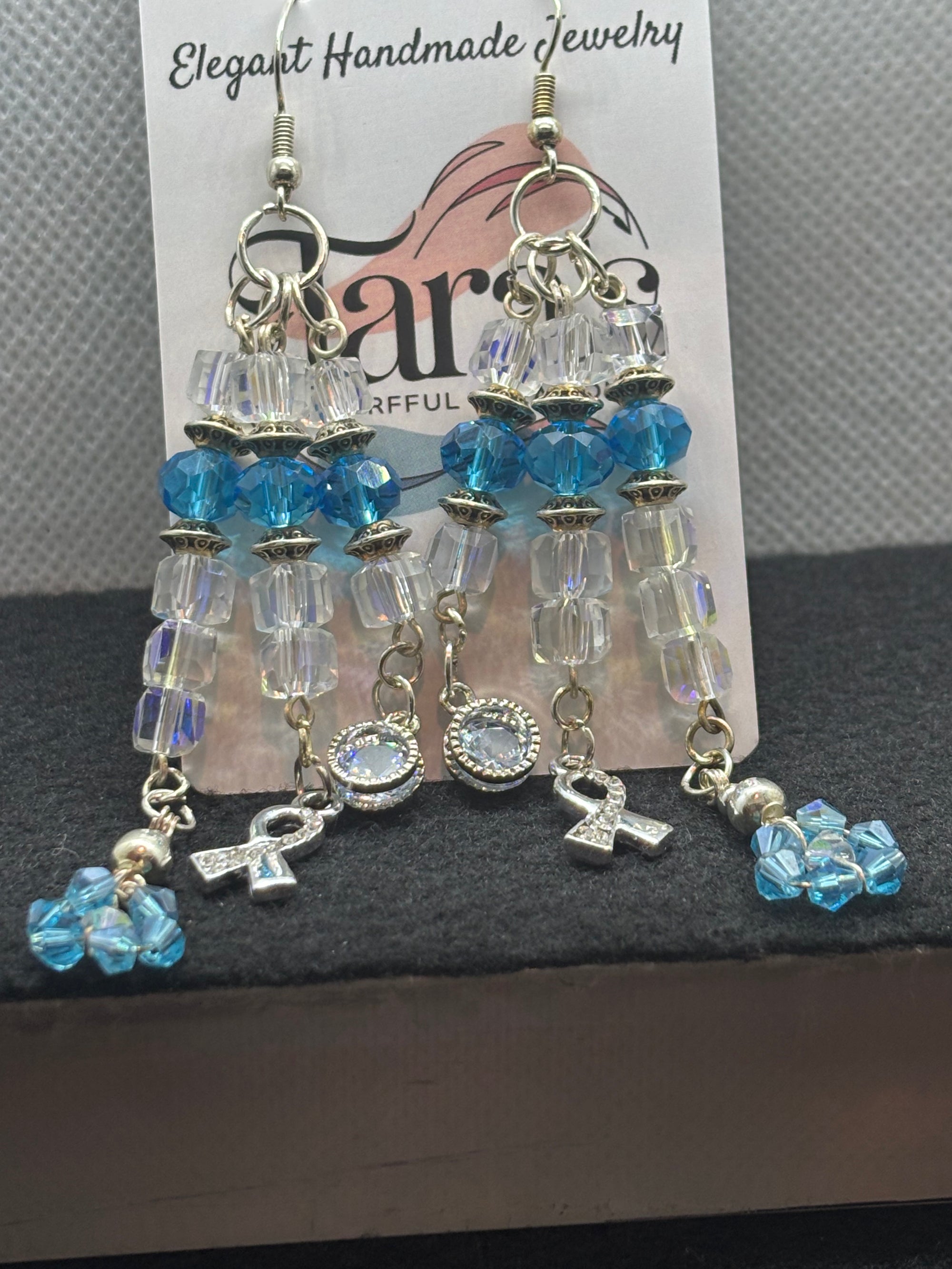 Blue Awareness earrings