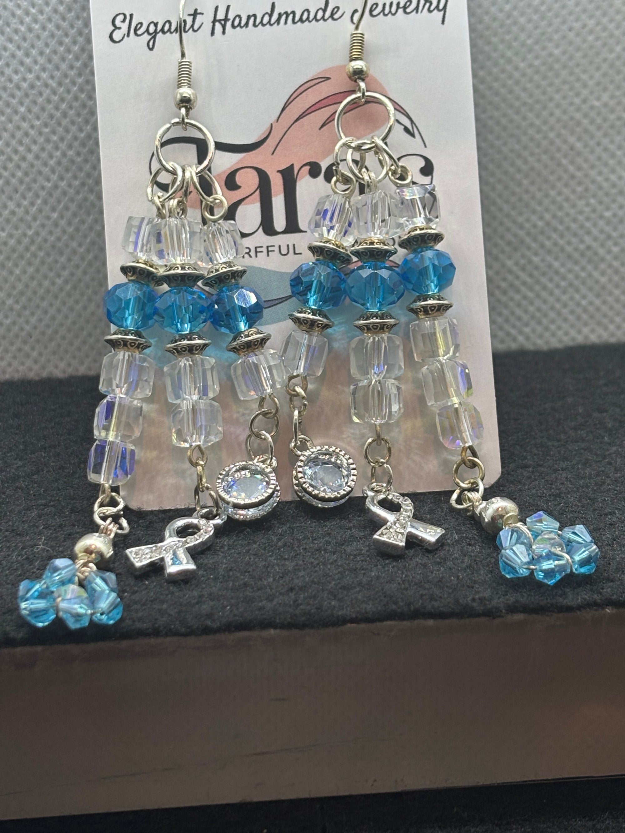 Blue Awareness earrings