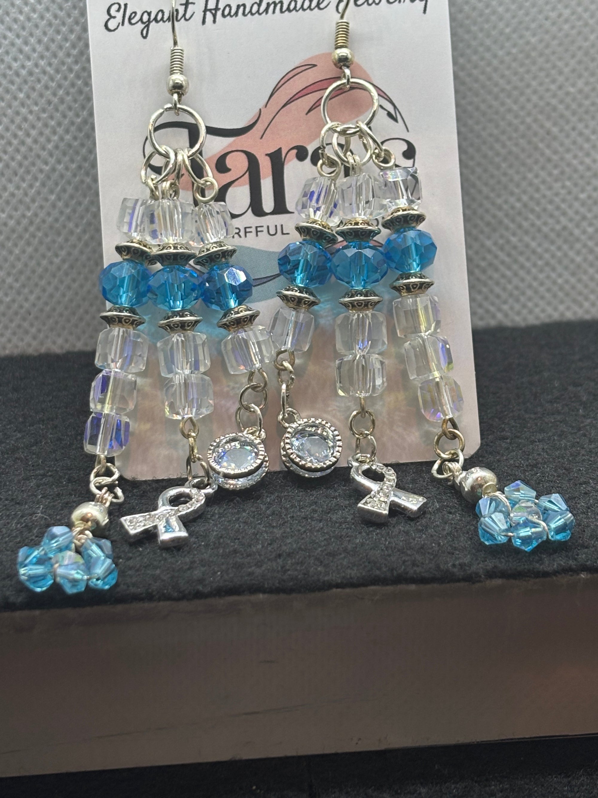 Blue Awareness earrings