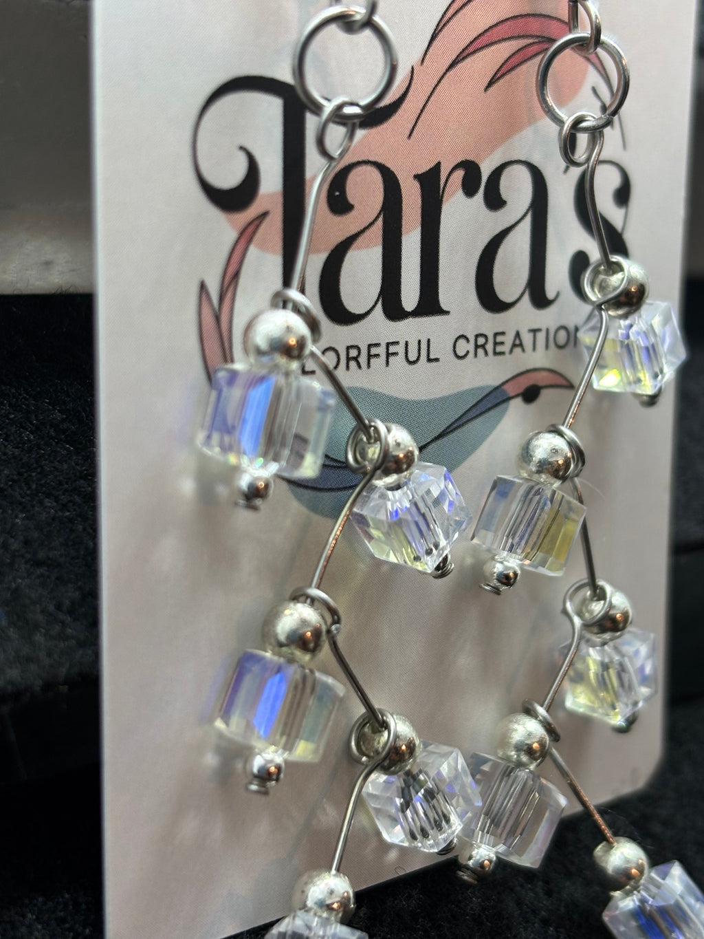 Glass Stager Earrings