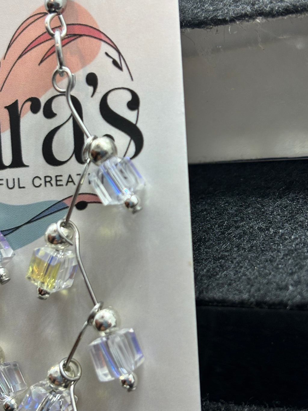 Glass Stager Earrings