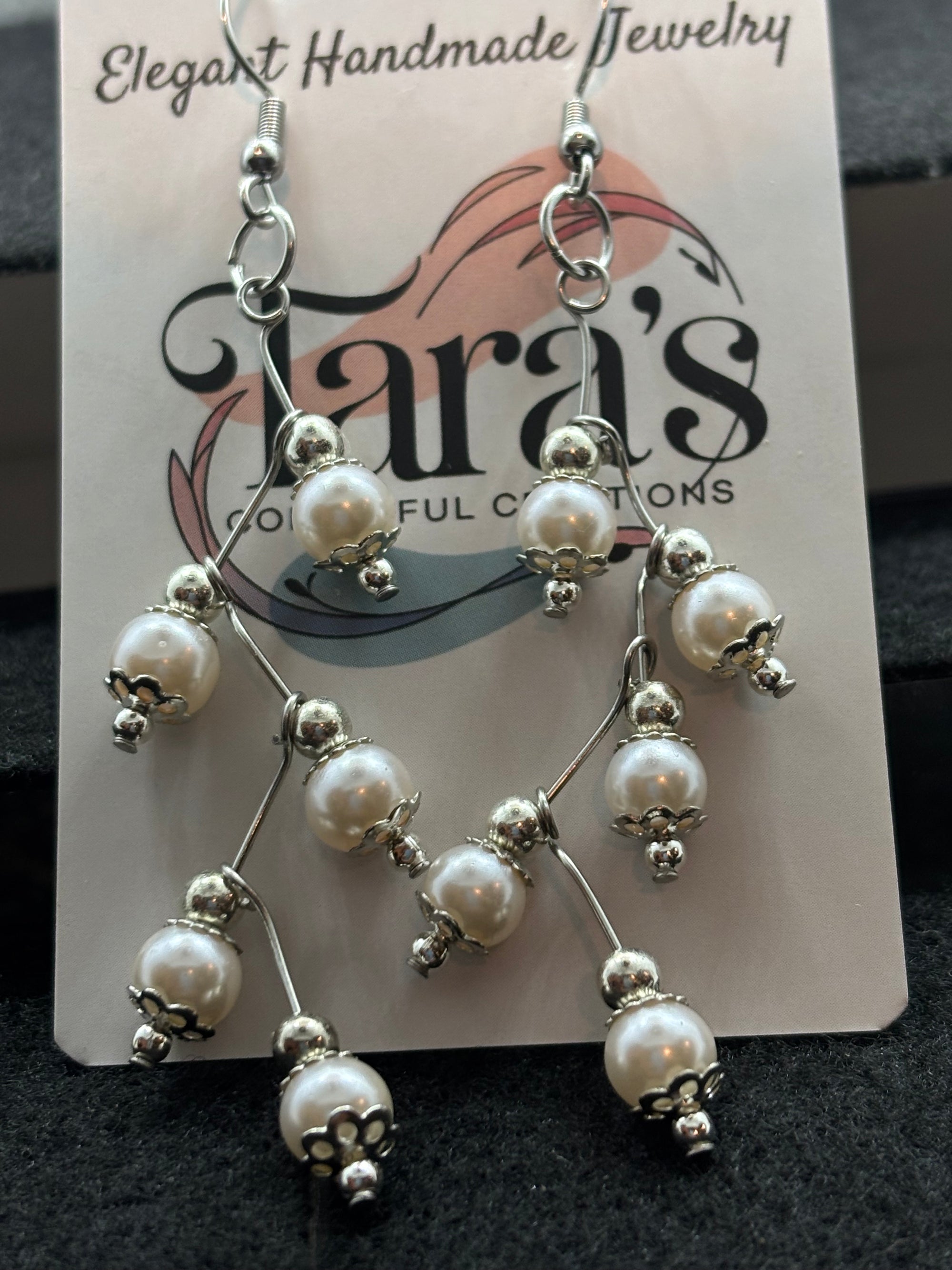 Pearl Stager Earrings