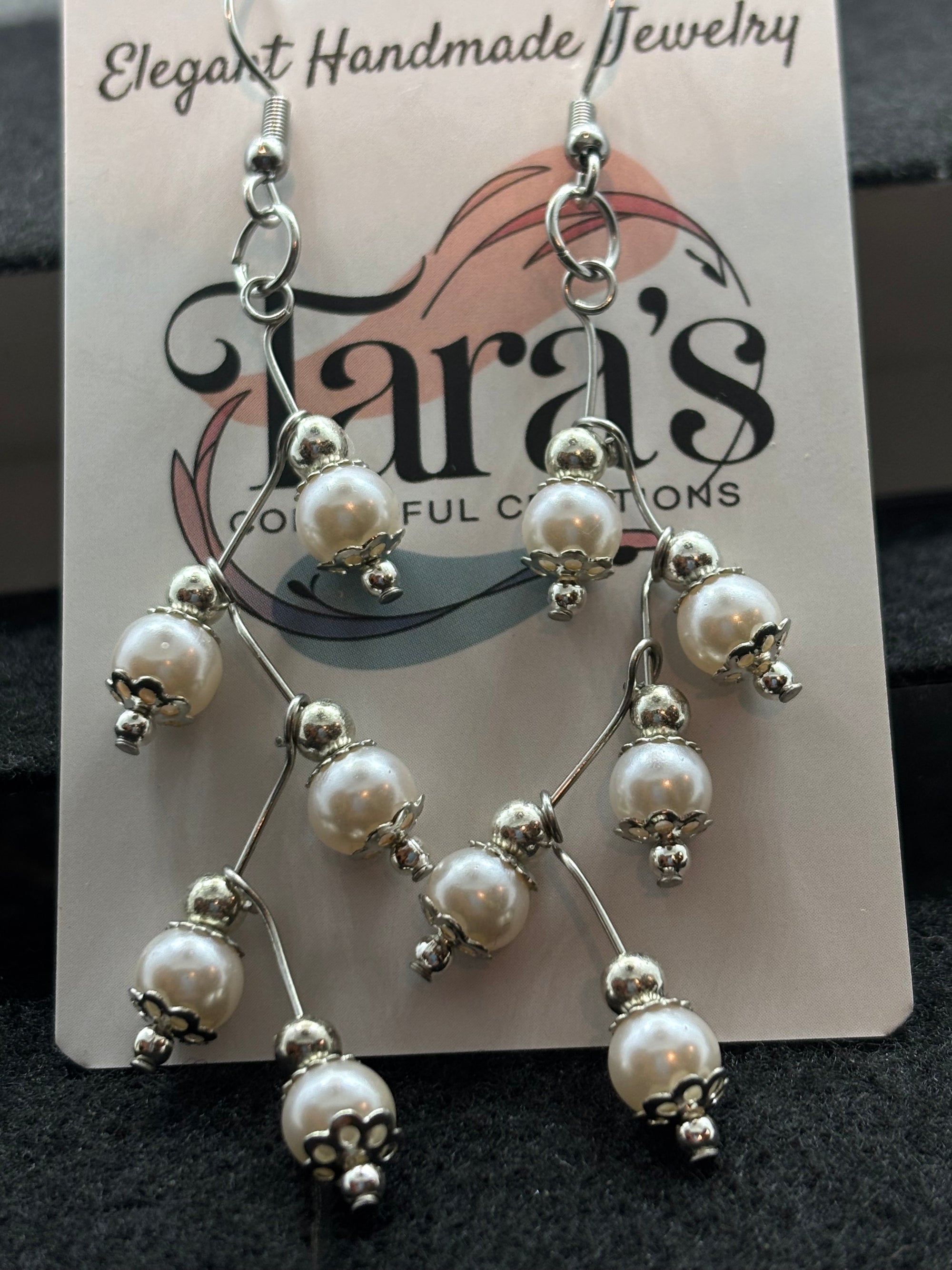 Pearl Stager Earrings