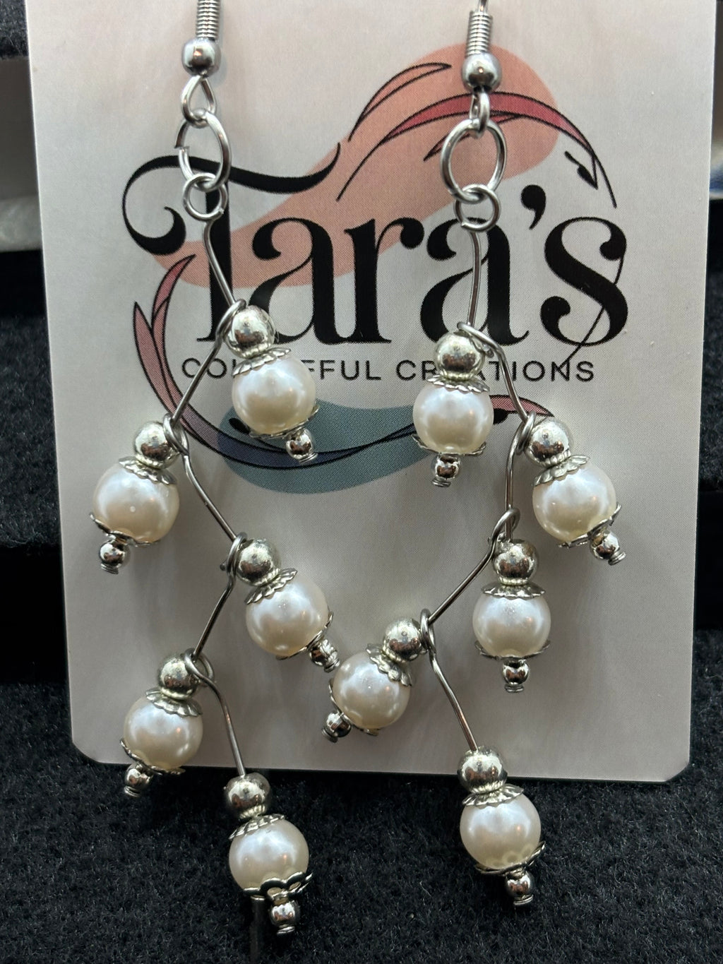 Pearl Stager Earrings