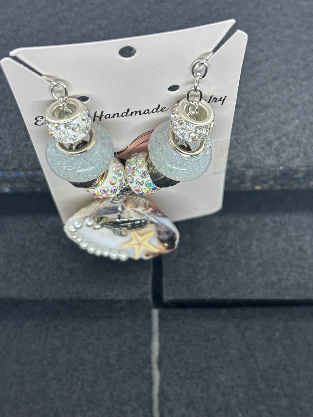 Seashell Beaded Chain Necklace