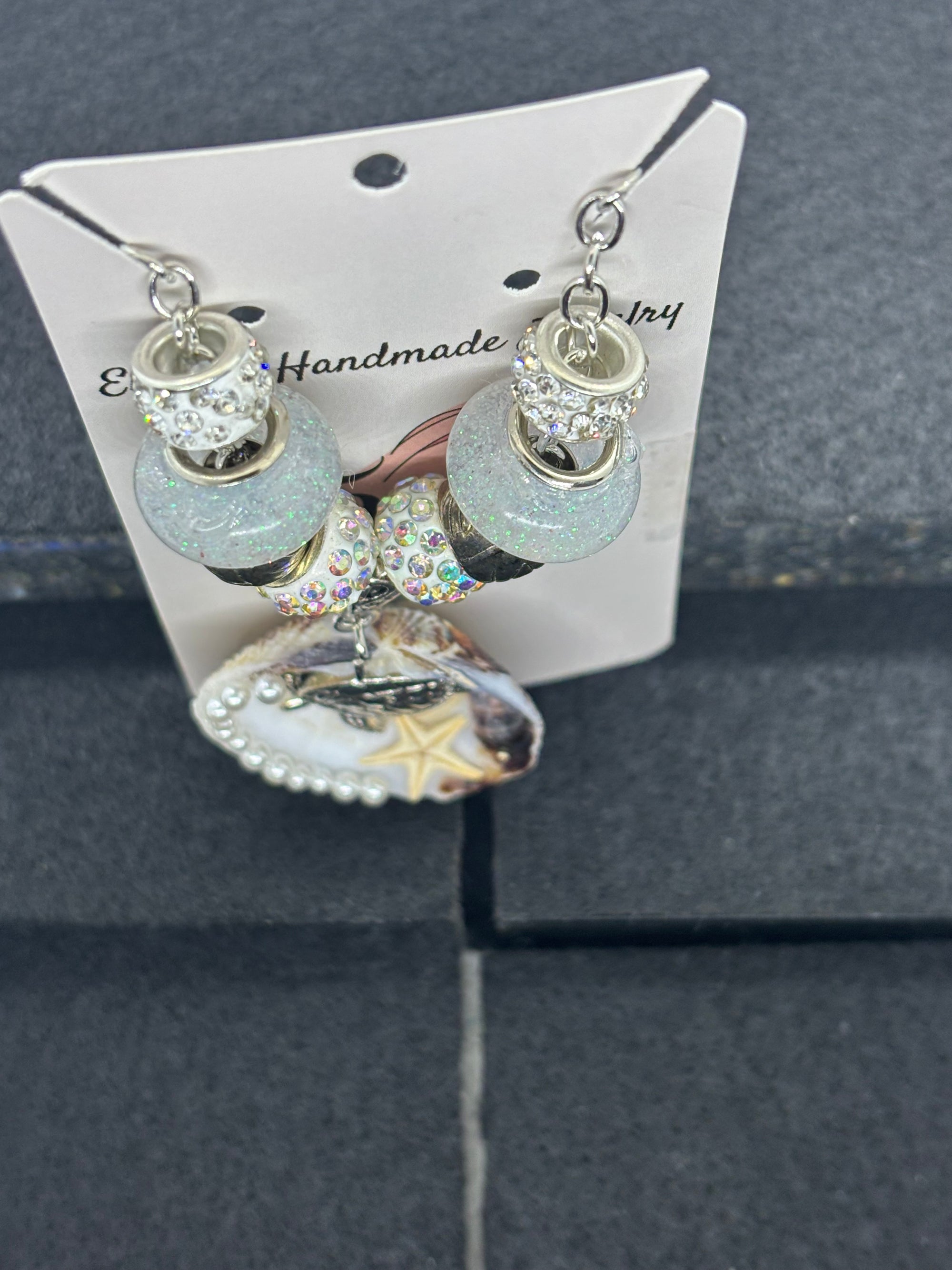 Seashell Beaded Chain Necklace