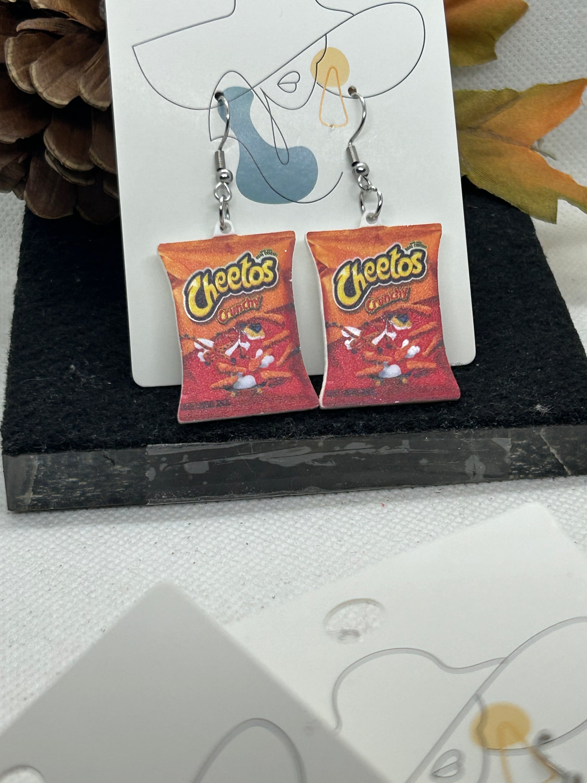 Cheetos Earrings