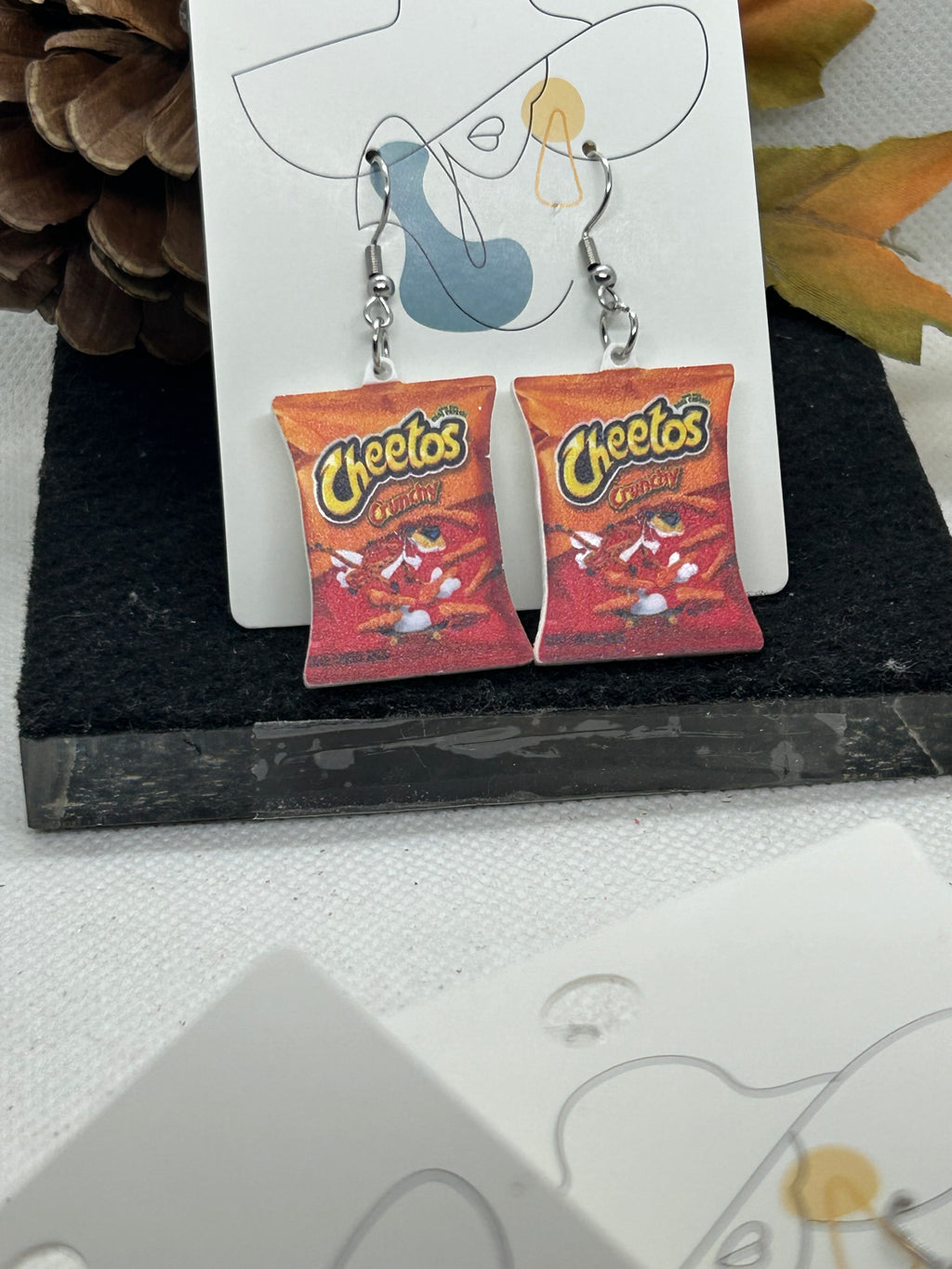 Cheetos Earrings