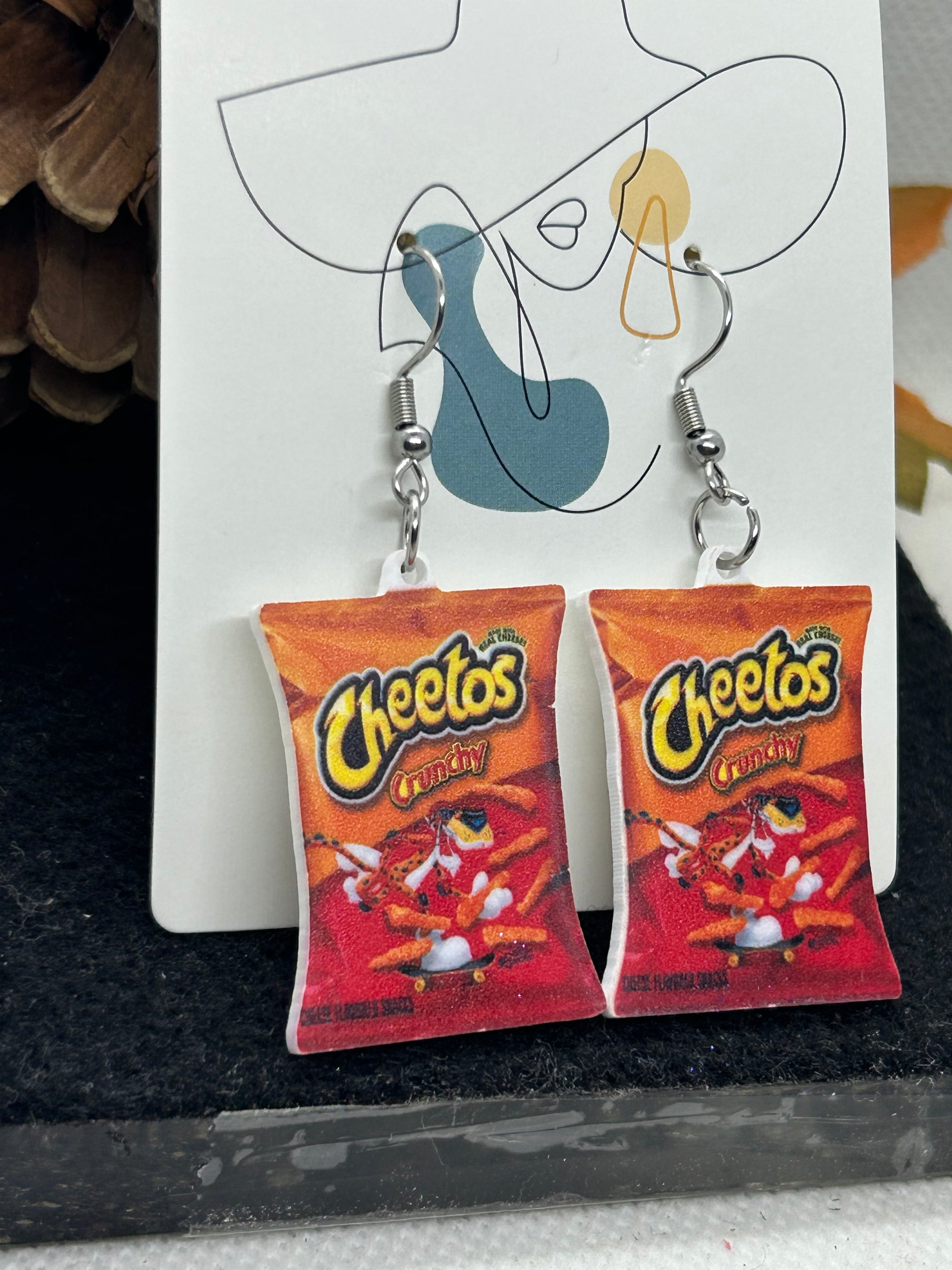 Cheetos Earrings
