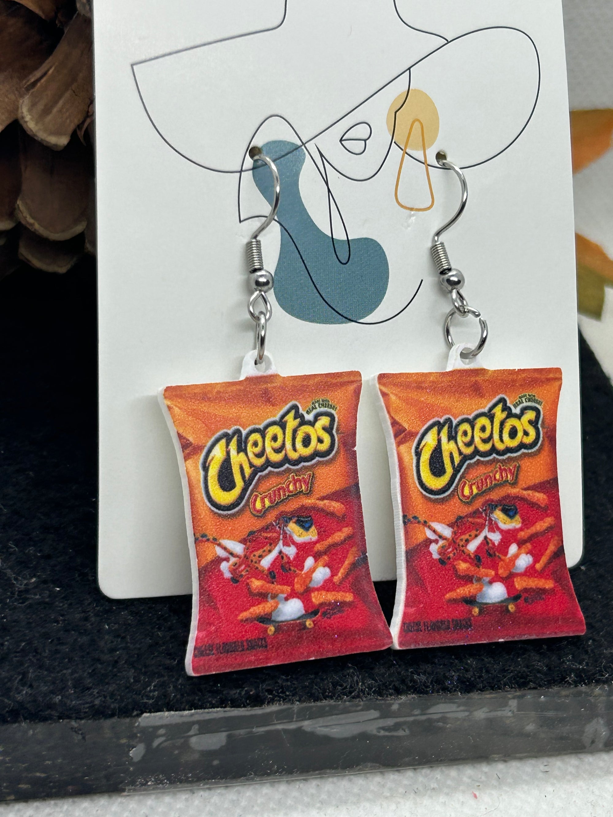 Cheetos Earrings