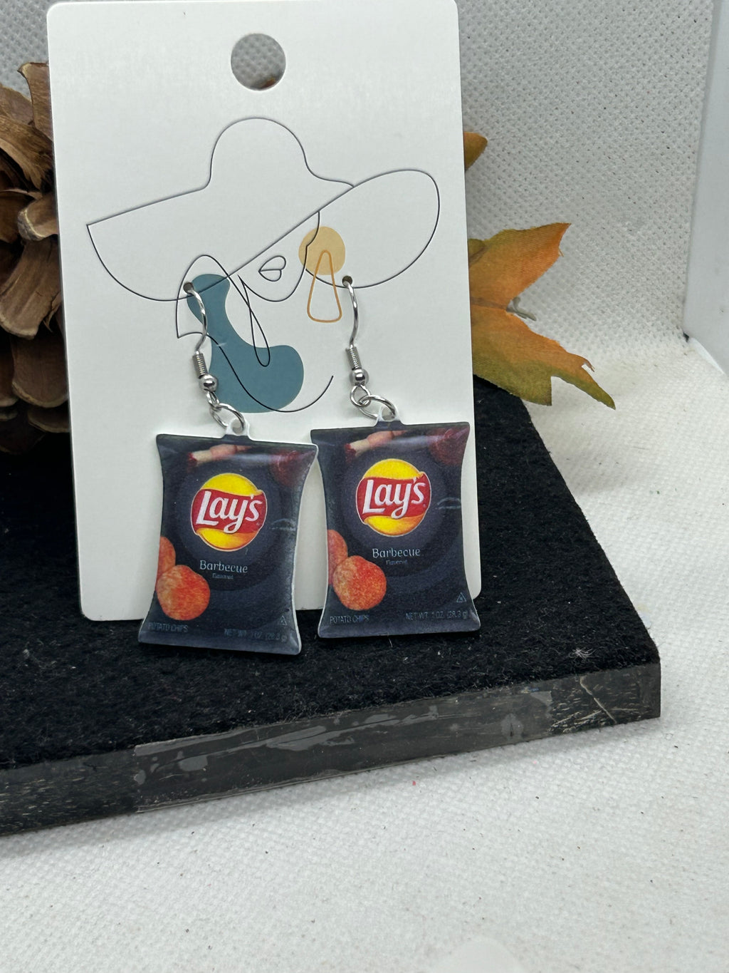 BBQ Chip Earrings