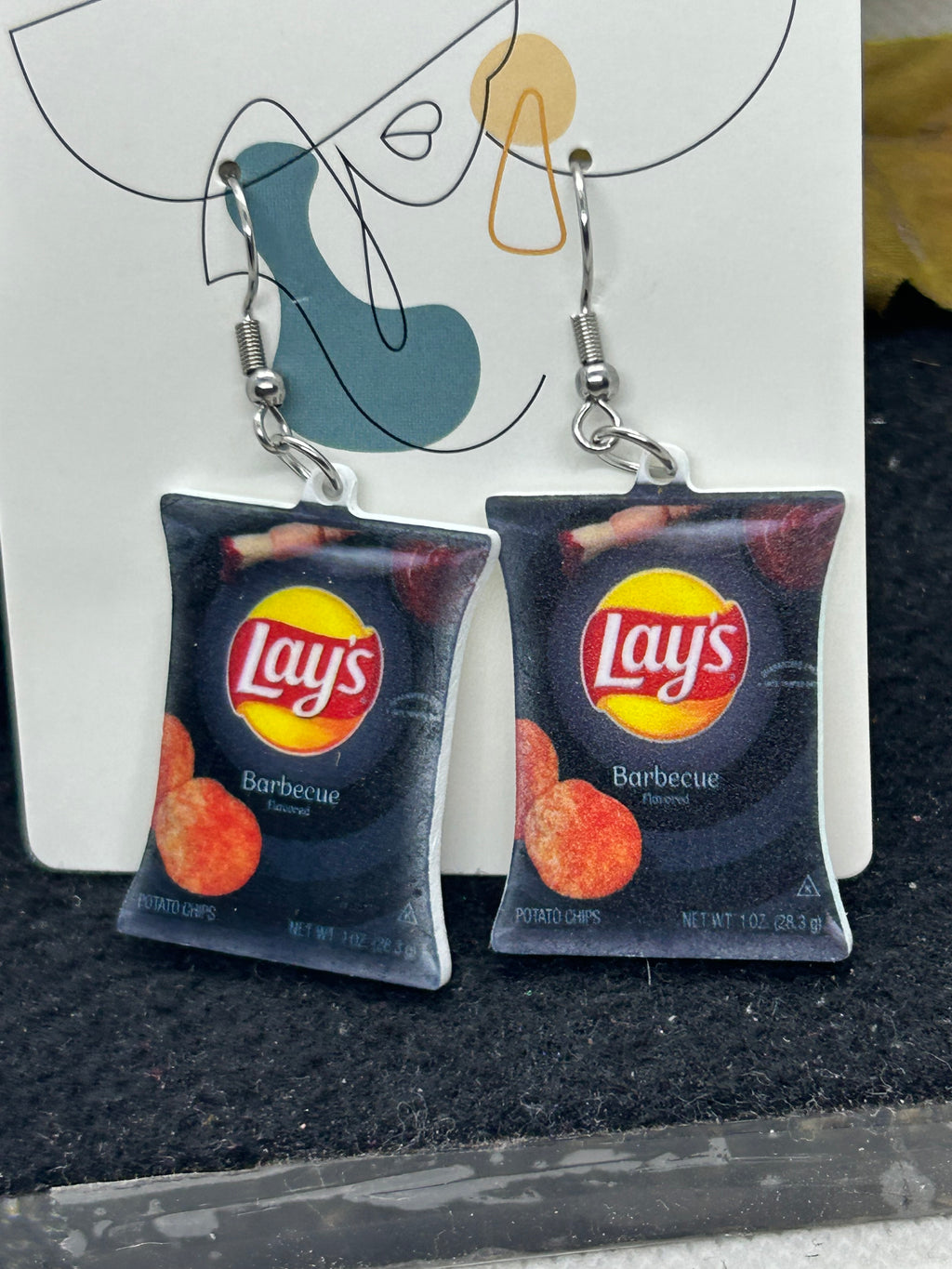 BBQ Chip Earrings