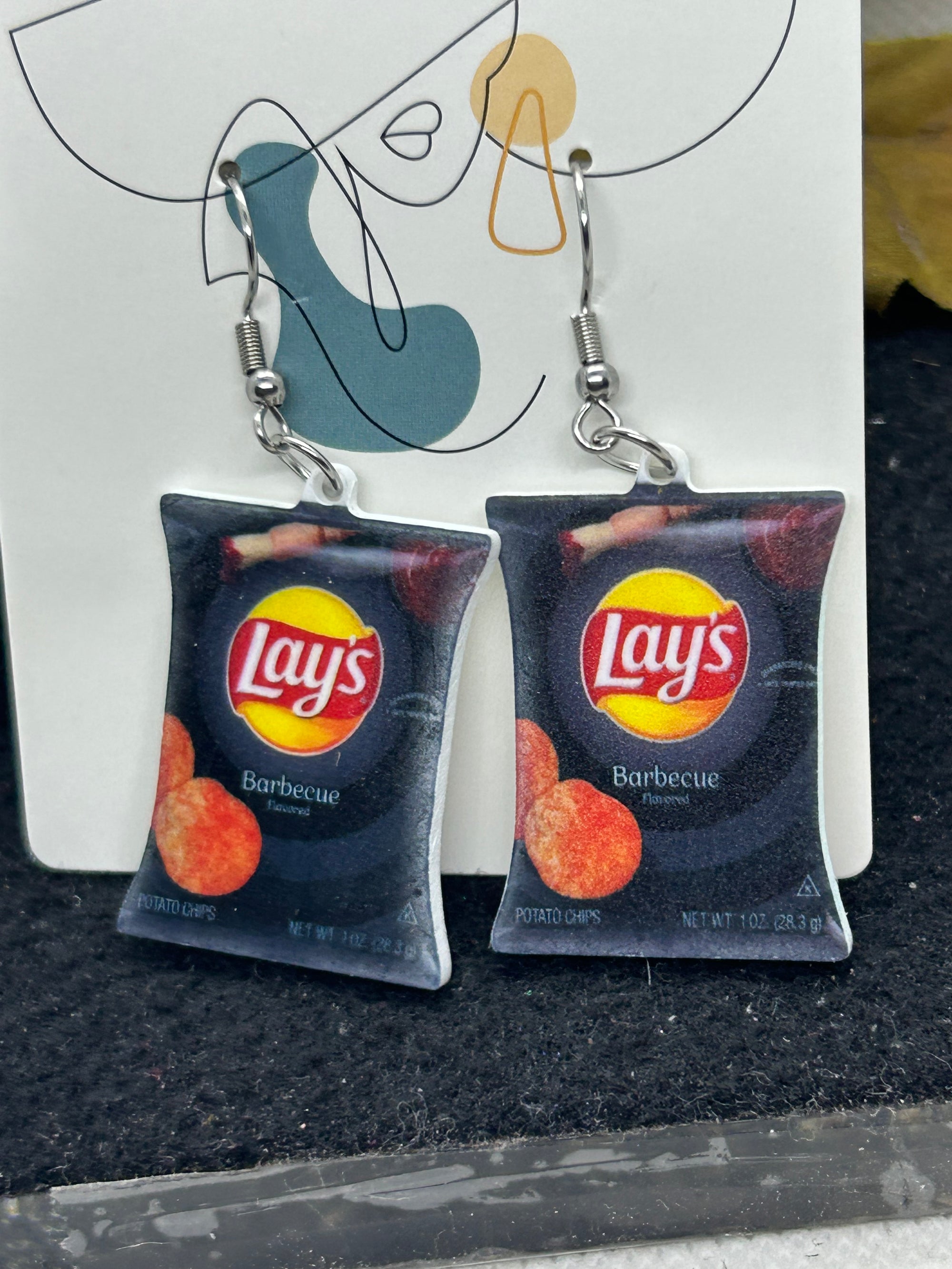 BBQ Chip Earrings