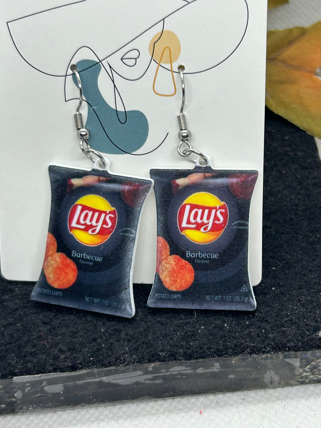 BBQ Chip Earrings