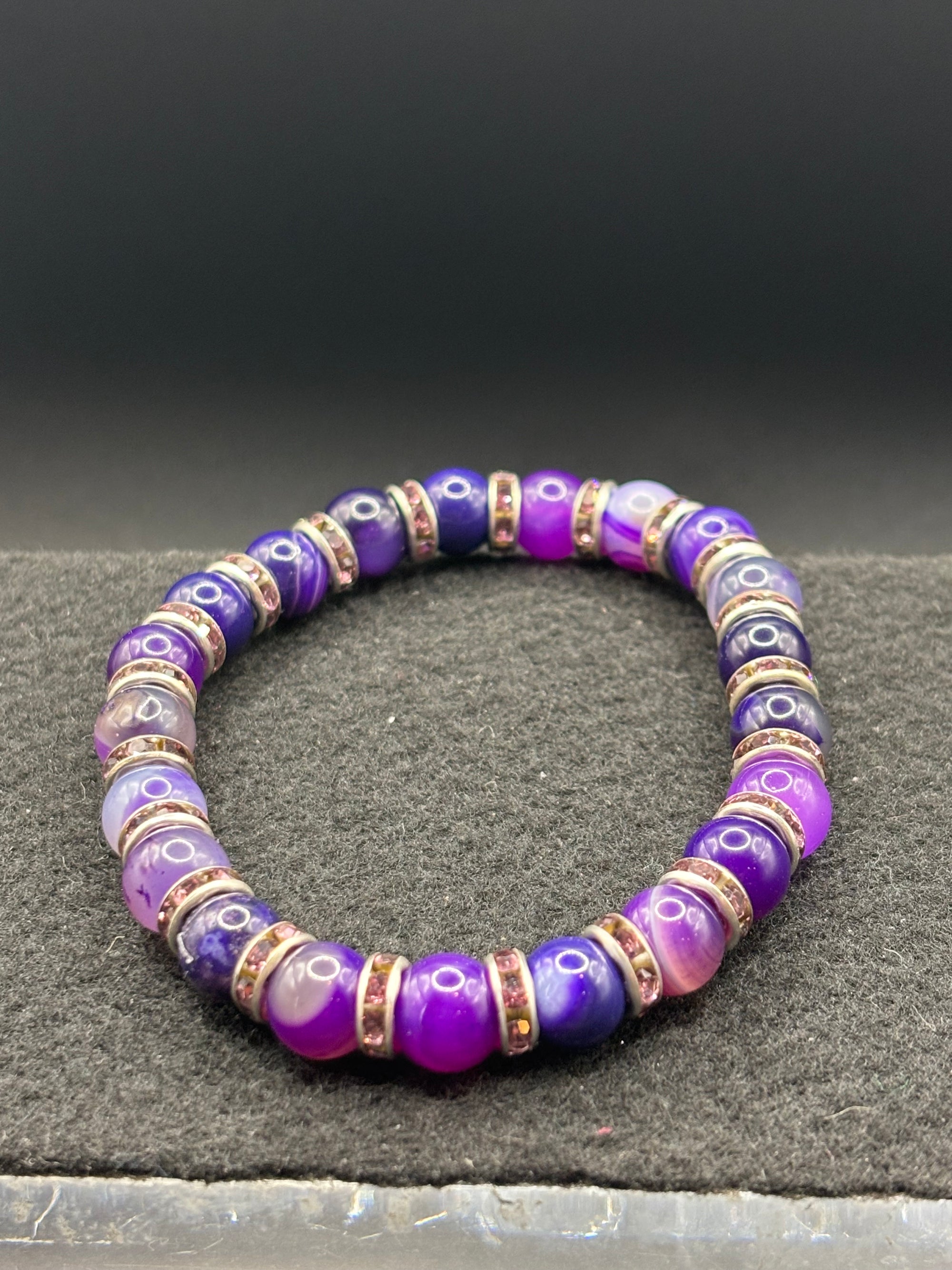Purple Stone Bracelet