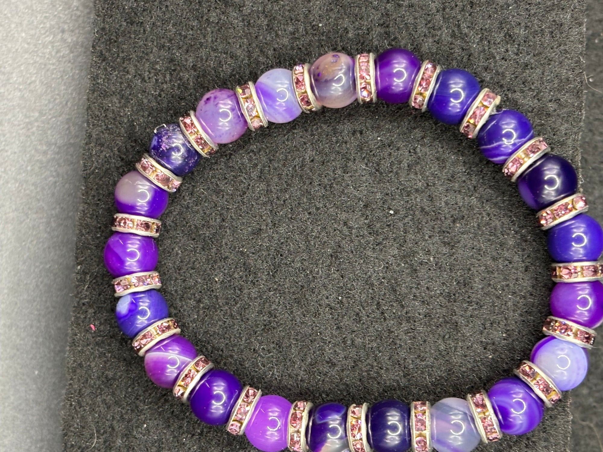 Purple Stone Bracelet
