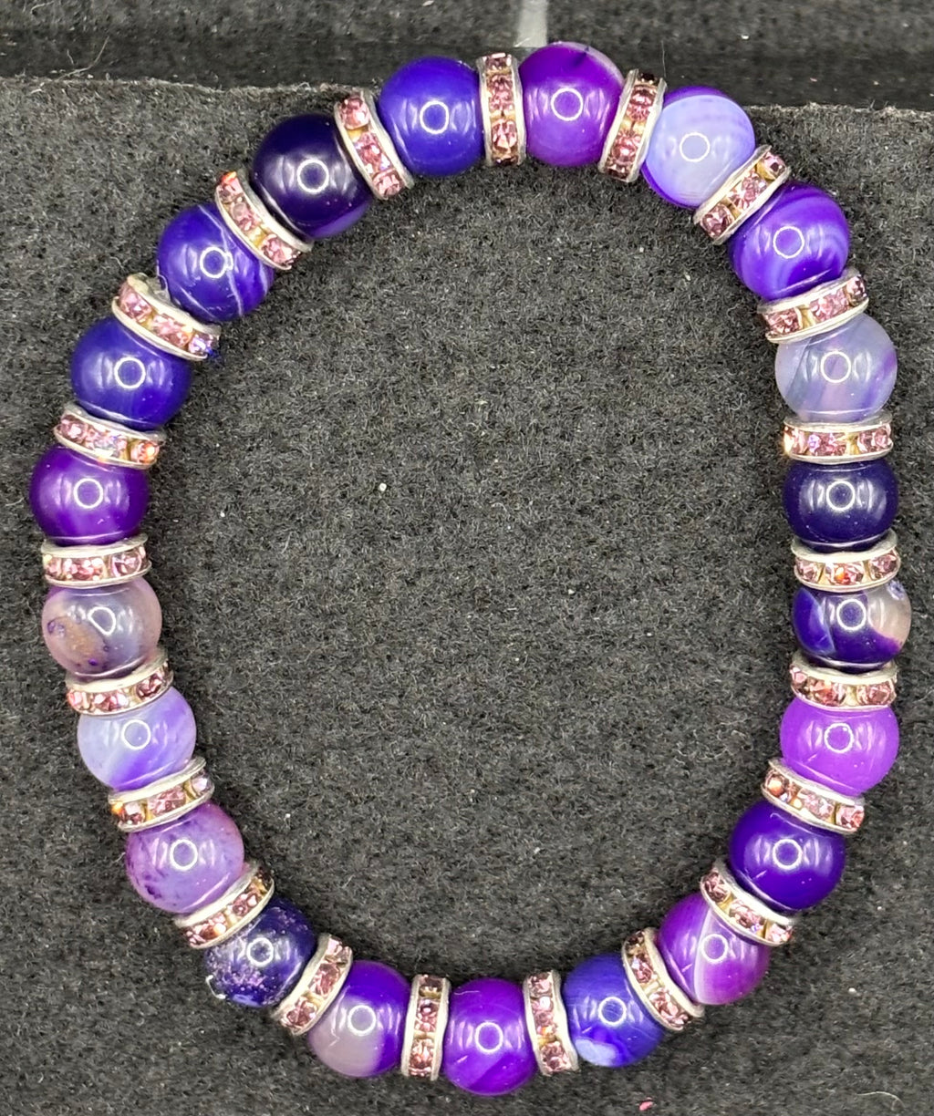Purple Stone Bracelet