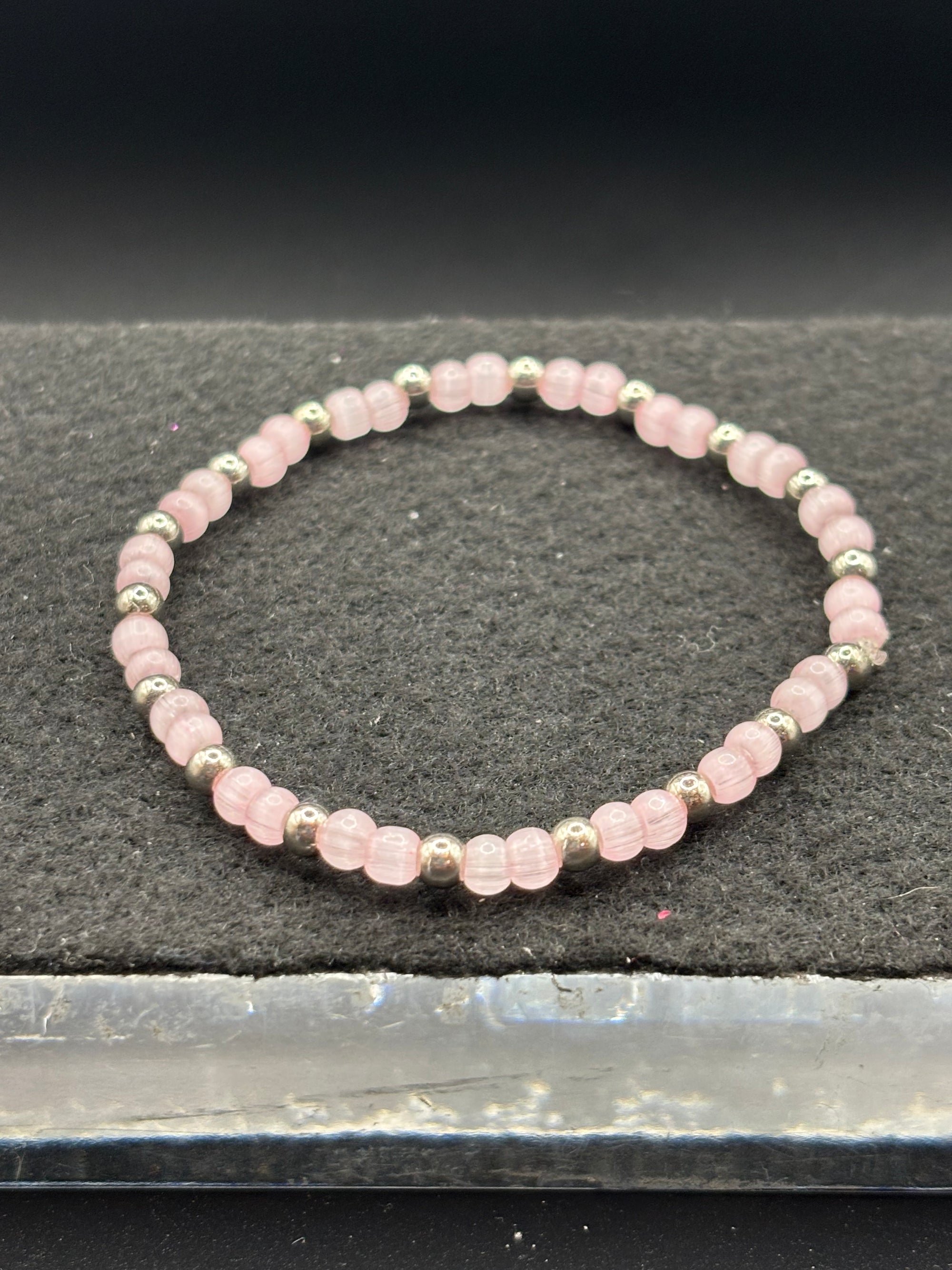 Cat Eye Small Beaded Bracelet