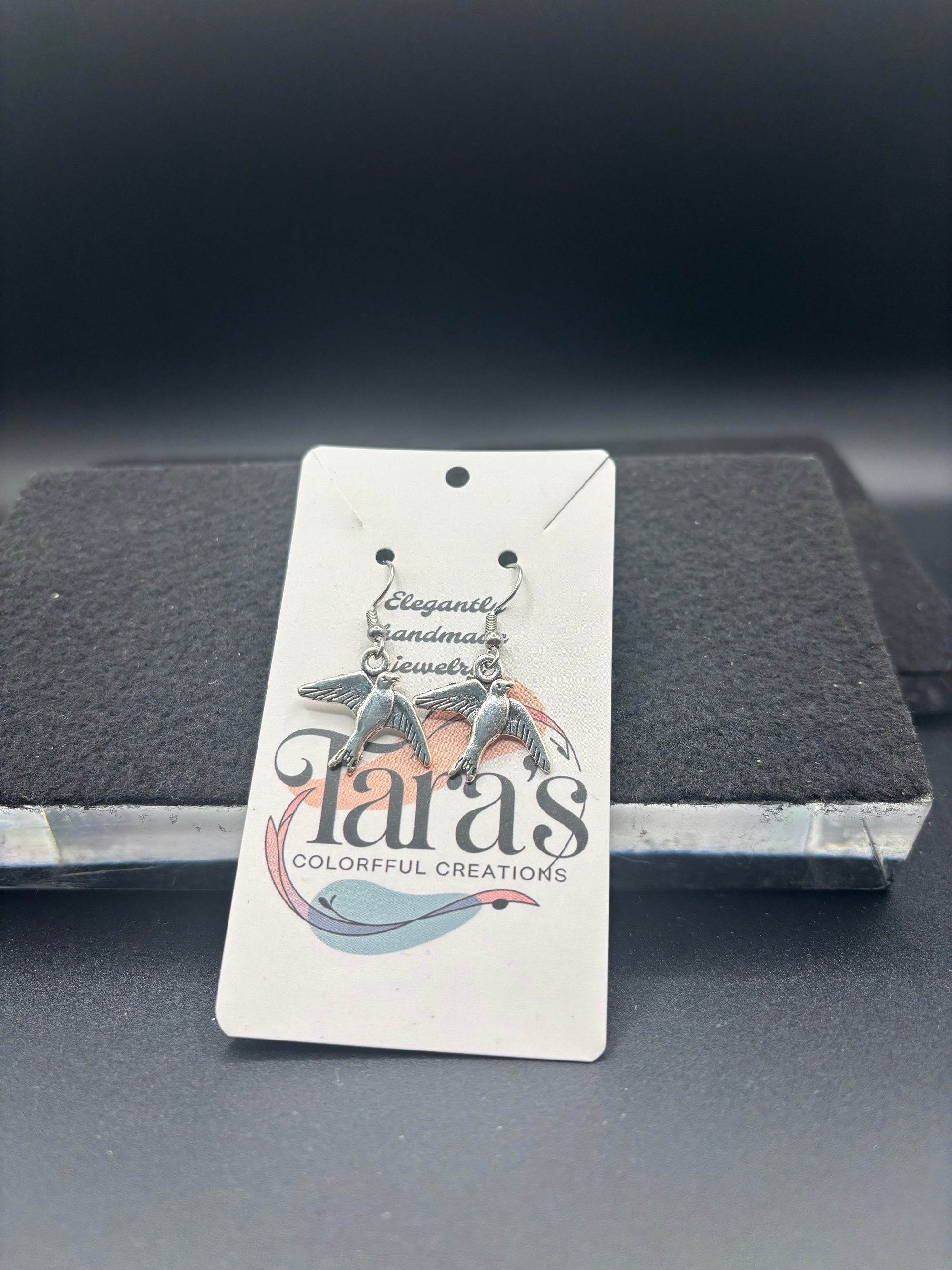 Doves In Flight Earrings