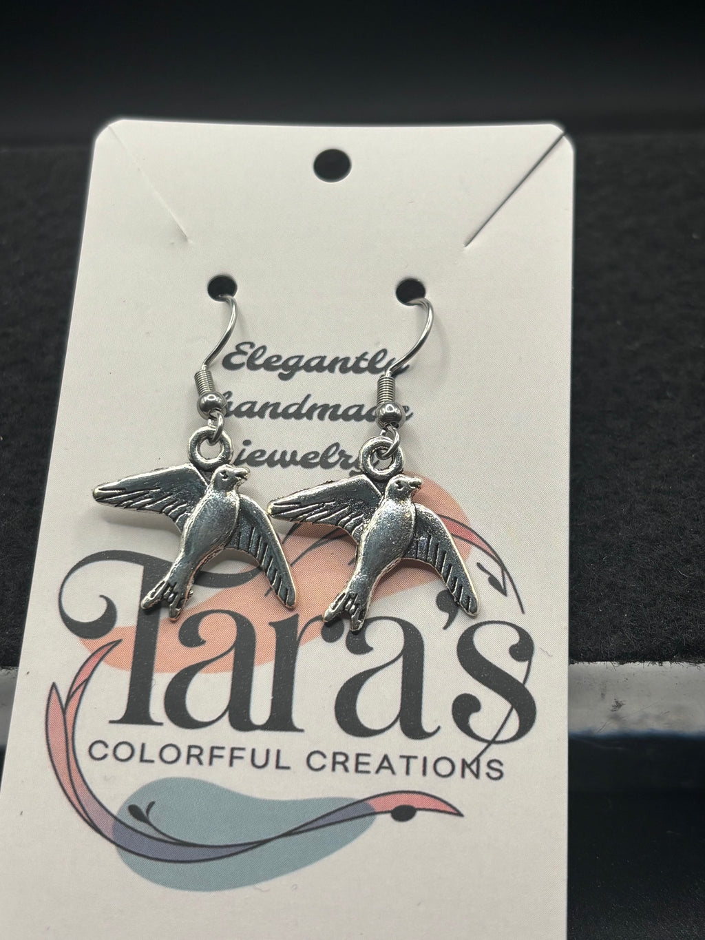 Doves In Flight Earrings