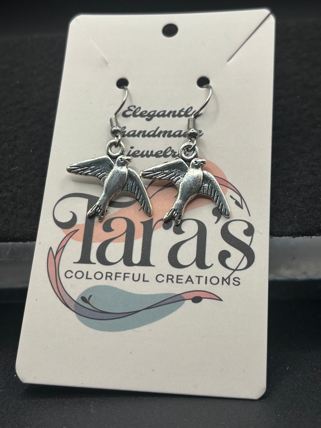 Doves In Flight Earrings