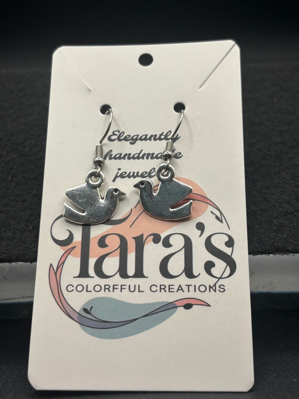 Doves In Flight Earrings