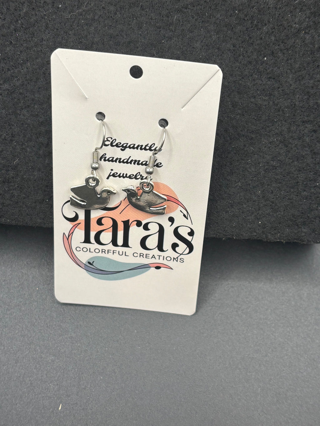 Doves In Flight Earrings