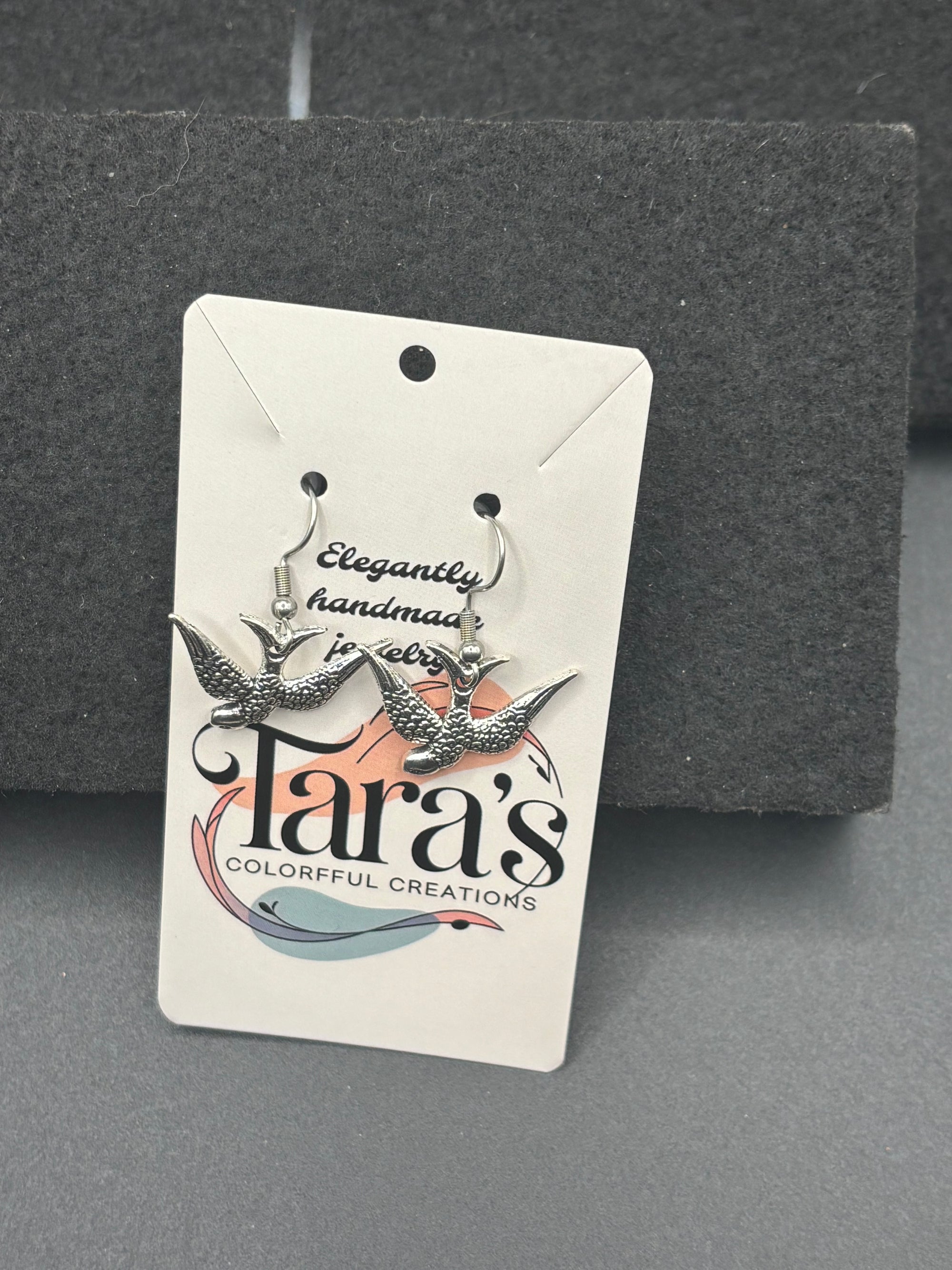 Flying Bird Earrings