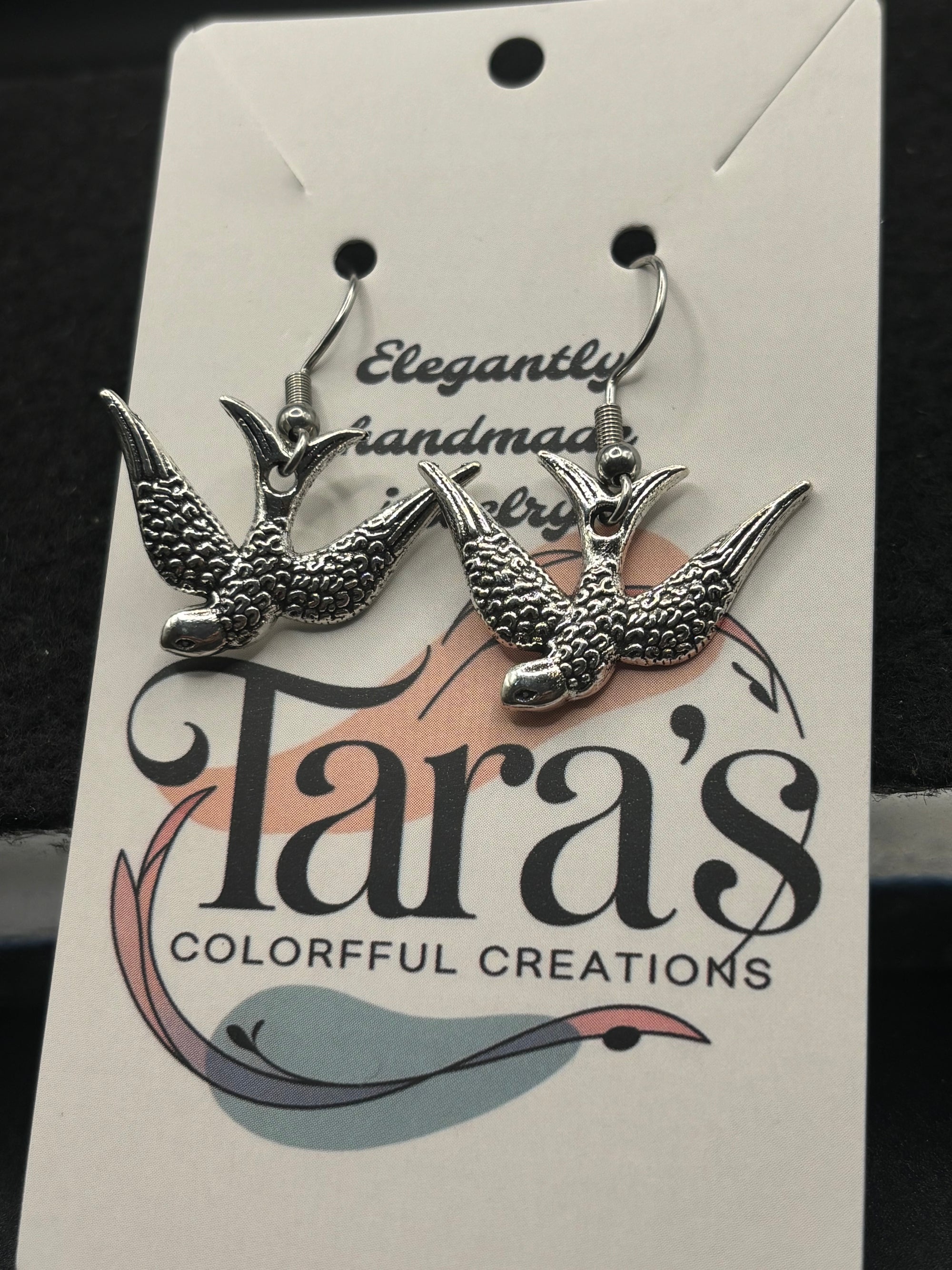 Flying Bird Earrings
