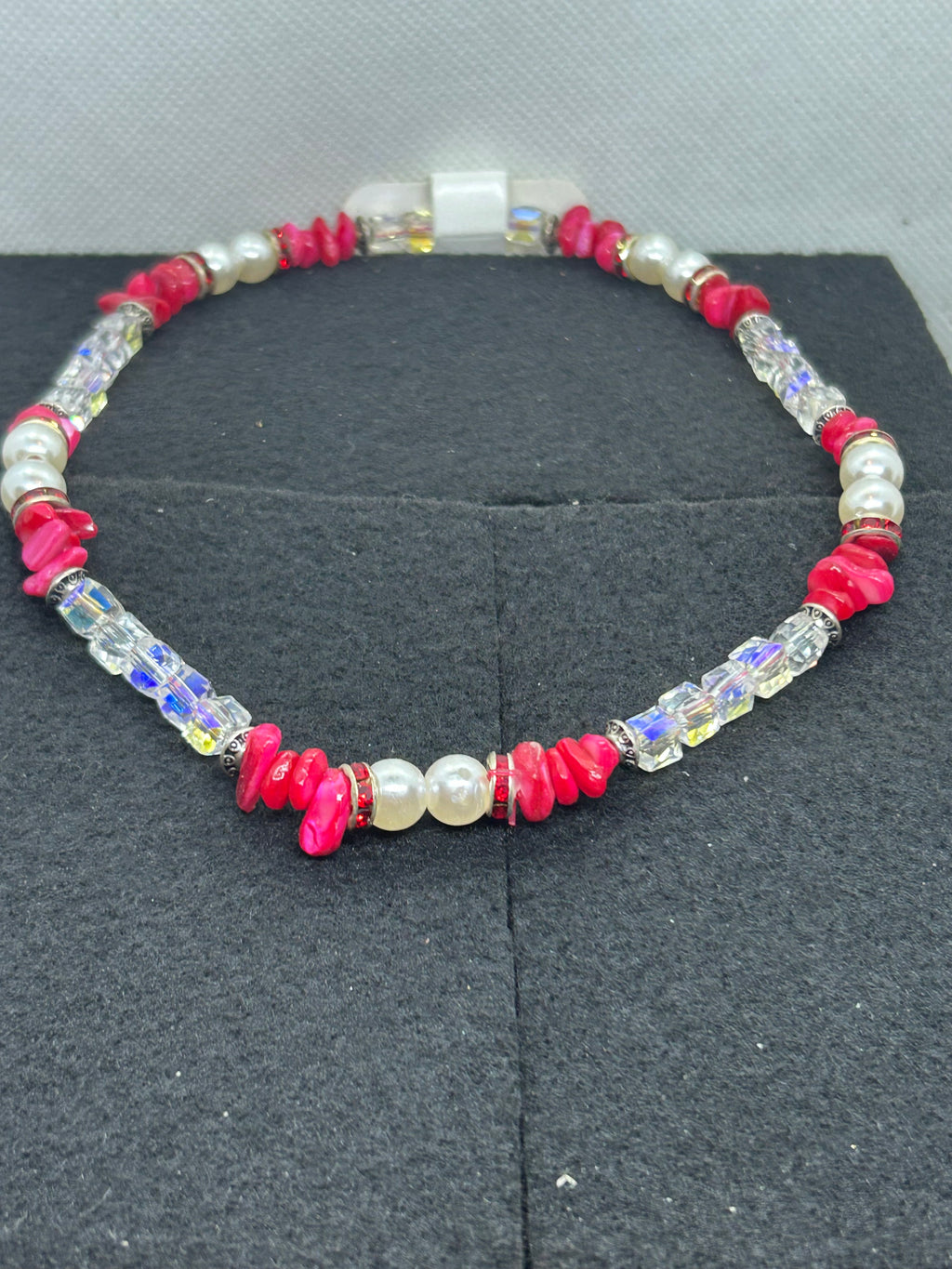 Red Natural Stone Beaded Bracelet